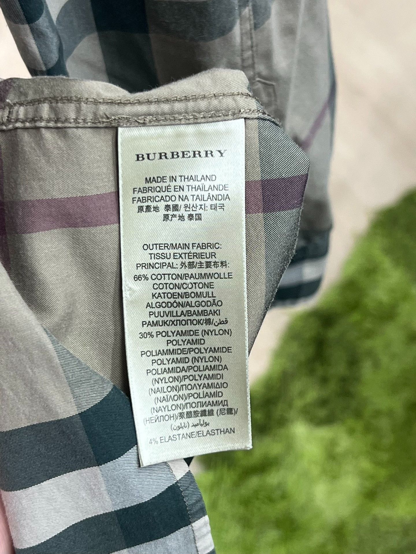 Burberry Burberry Plaid Brown Shirt m Men Size US M / EU 48-50 / 2 - 6 Thumbnail