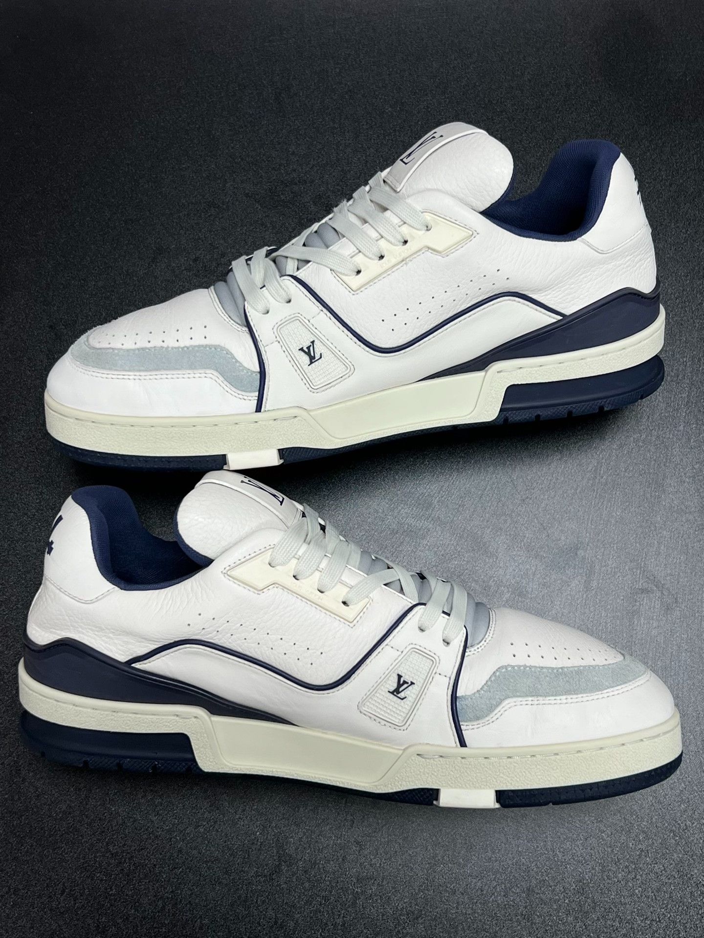 Louis Vuitton Louis Vuitton Training Blue Lowtop Sneakers 10.5 Men Size US 10.5 / EU 43-44 - 6 Thumbnail