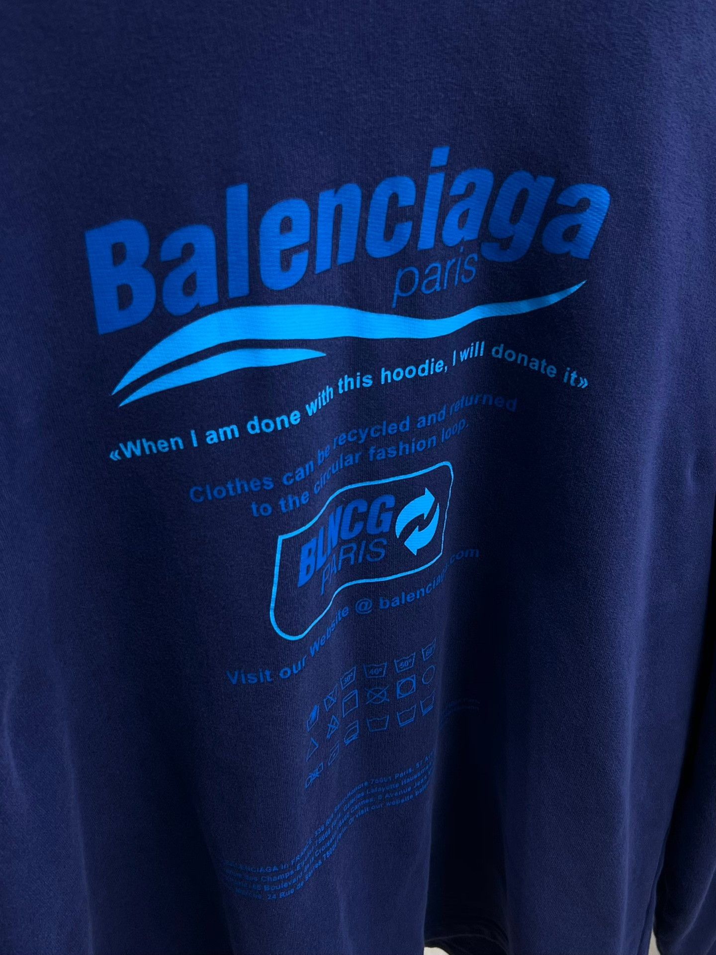 Balenciaga Balenciaga Hoodie xs Men Size US XS / EU 42 / 0 - 2 Thumbnail