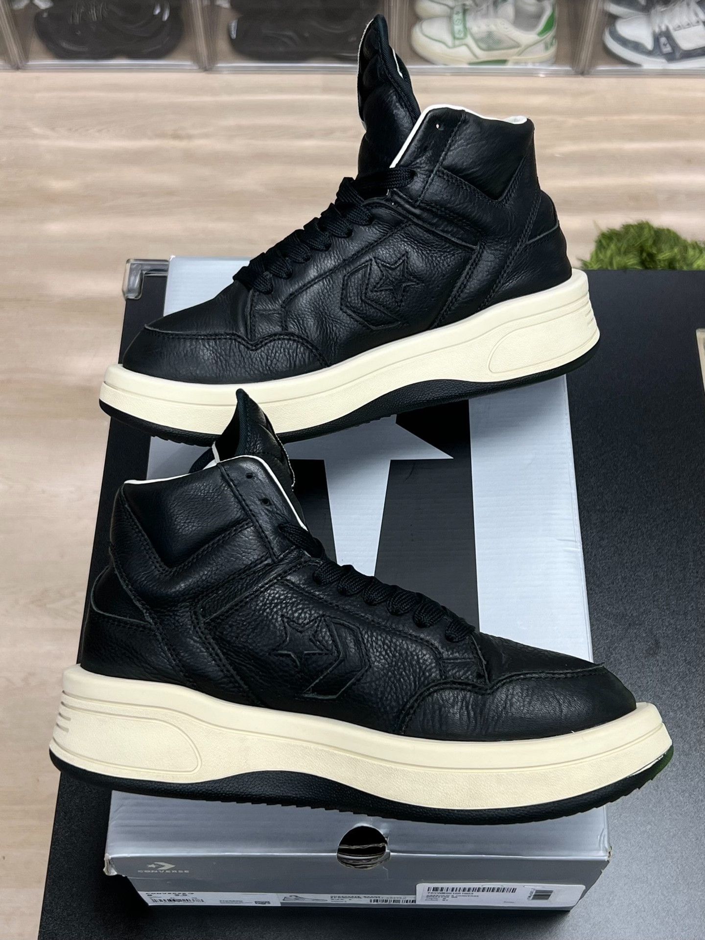 Rick Owens Rick Owens Black Hitop Sneakers 8 Men Size US 8 / EU 41 - 5 Thumbnail