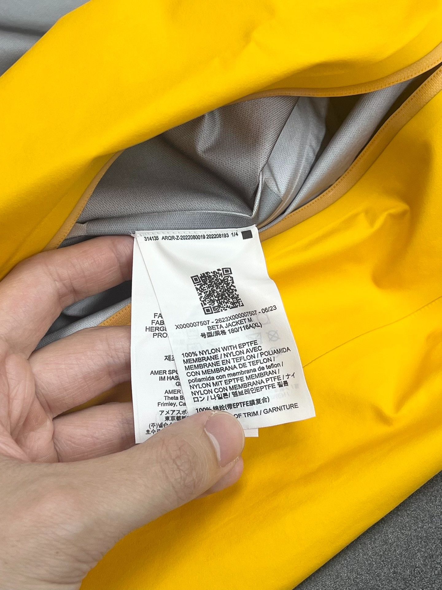 Arc'teryx Arc'teryx Orange Raincoat xl Men Size US XL / EU 56 / 4 - 8 Thumbnail