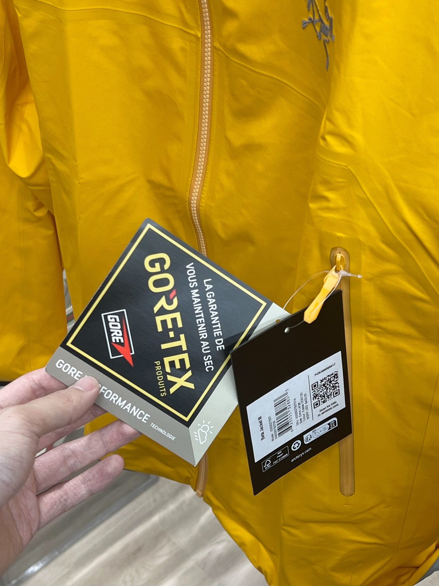 Arc'teryx Arc'teryx Orange Raincoat xl Men Size US XL / EU 56 / 4 - 5 Thumbnail
