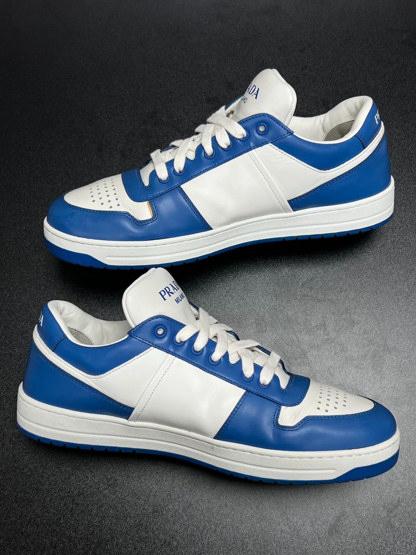 Prada Prada Down Blue Lowtop Sneakers 7.5 Men Size US 7.5 / EU 40-41 - 6 Thumbnail