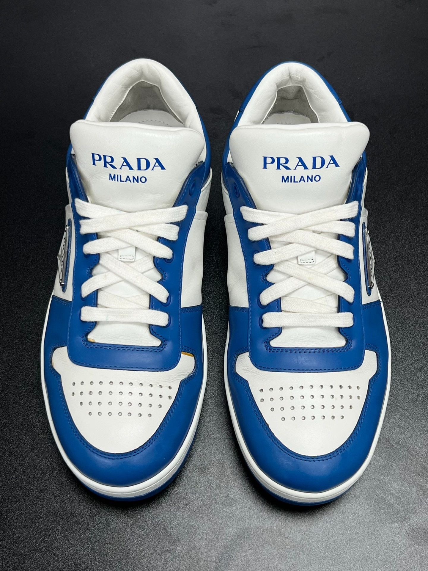 Prada Prada Down Blue Lowtop Sneakers 7.5 Men Size US 7.5 / EU 40-41 - 3 Thumbnail