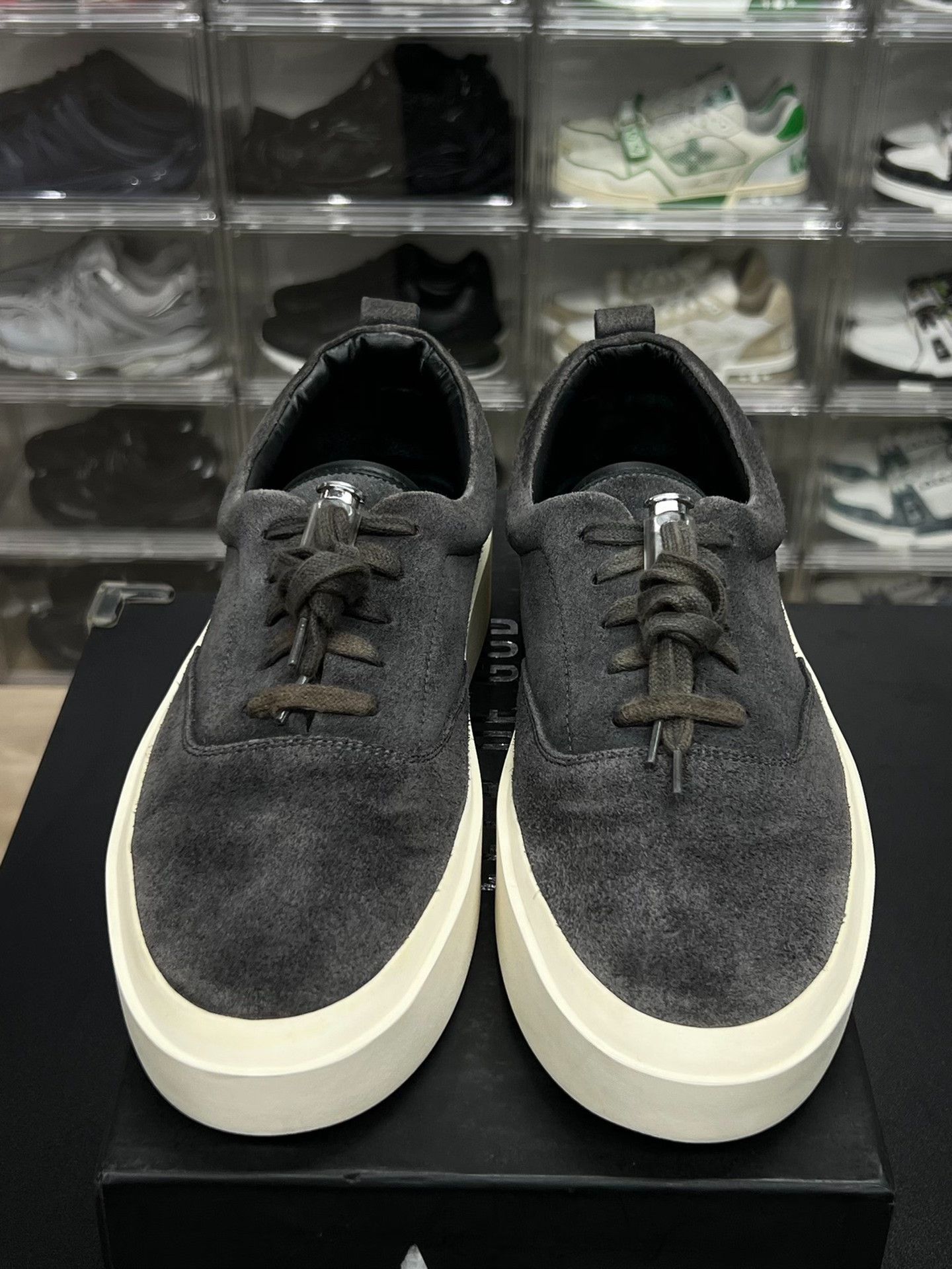 Fear of God Fear of God Retro Gray Lowtop Sneakers 11 Men Size US 11 / EU 44 - 2 Thumbnail