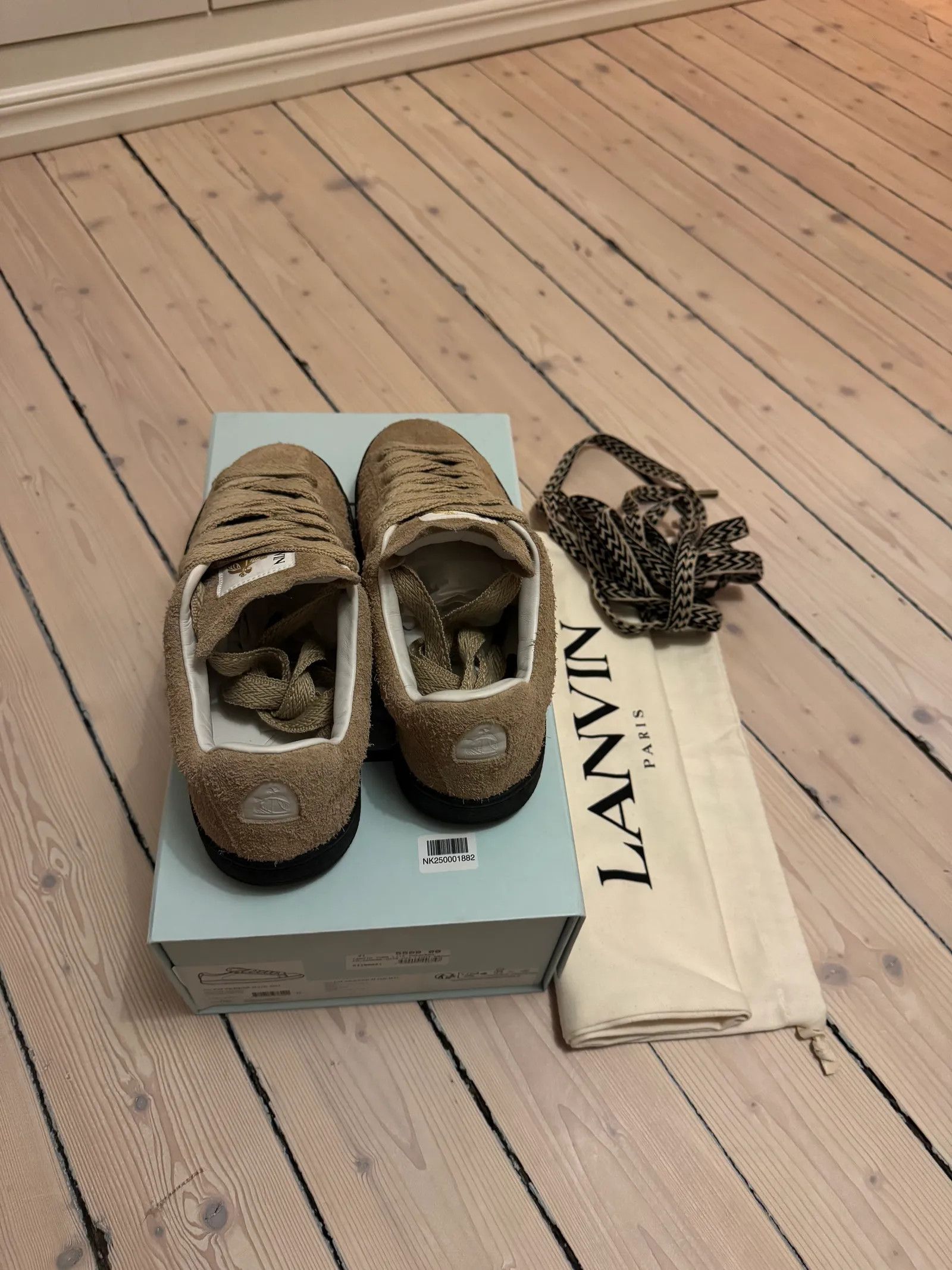 Lanvin Lanvin Lanvin Curb lite sneaker- light brown Sneakers Size US 9 / EU 42 - 4 Thumbnail