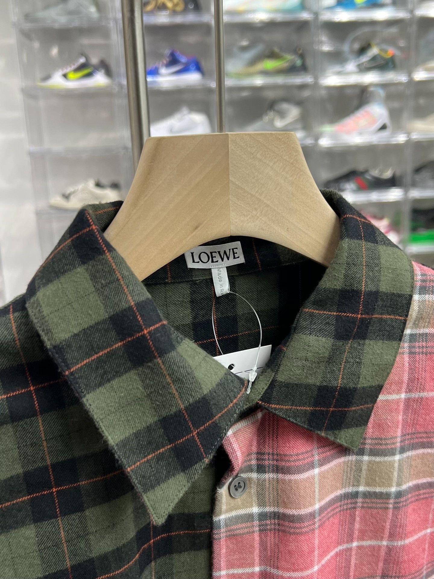 Loewe Loewe Patchwork Green Shirt xs Men Size US XS / EU 42 / 0 - 2 Thumbnail