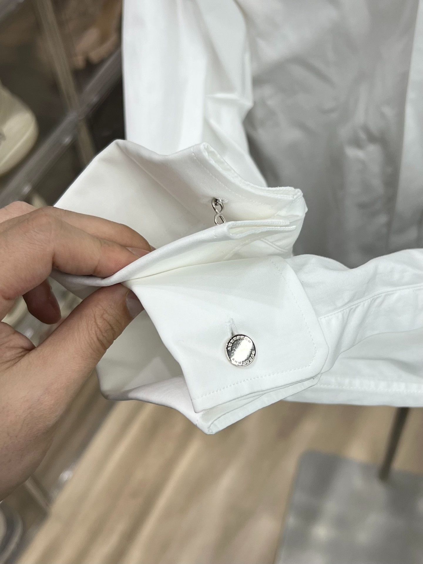 Burberry Burberry Limited White Shirt s Men Size US S / EU 44-46 / 1 - 4 Thumbnail
