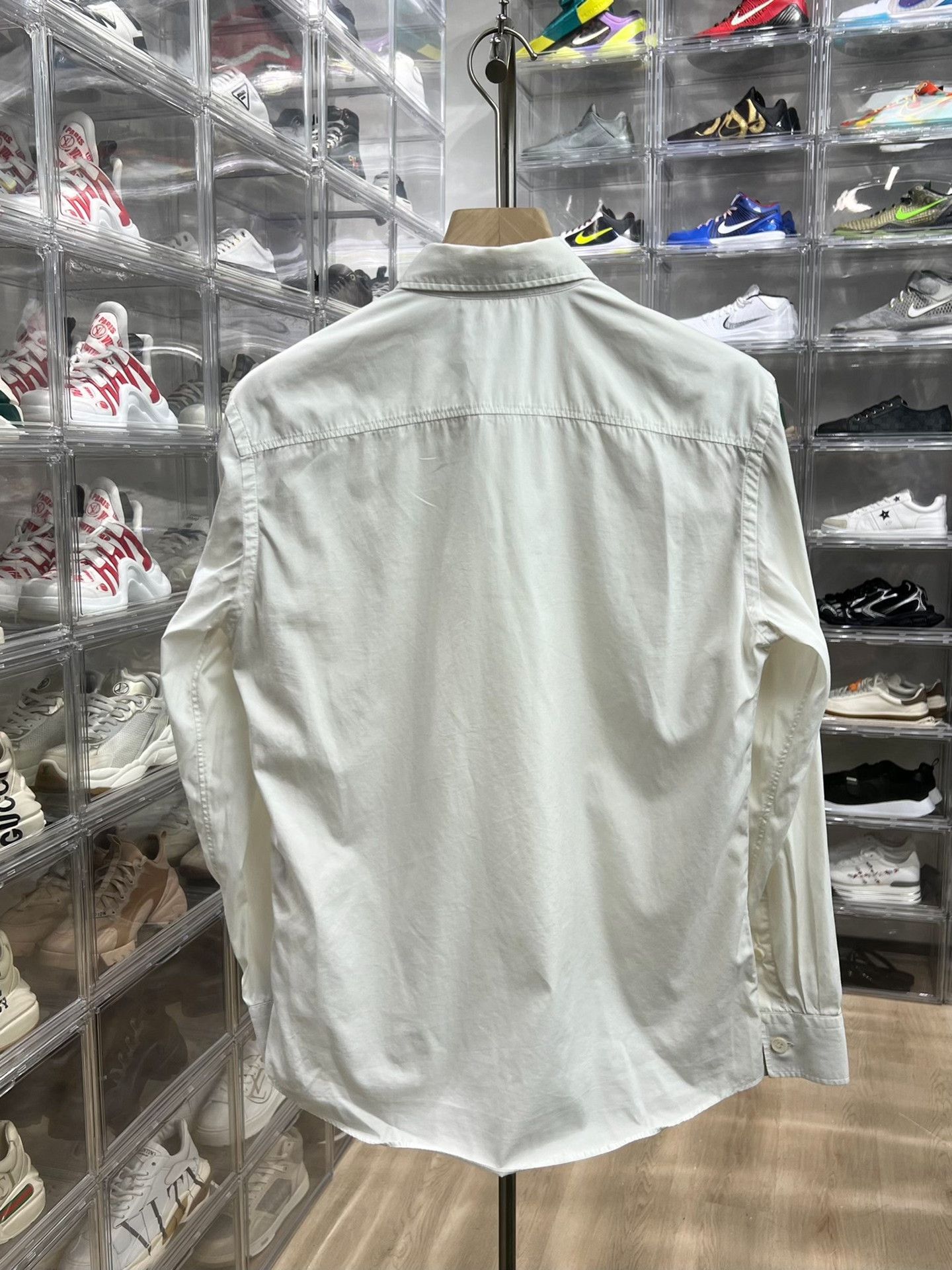 Burberry Burberry Retro Embroidered White Shirt s Men Size US S / EU 44-46 / 1 - 5 Thumbnail
