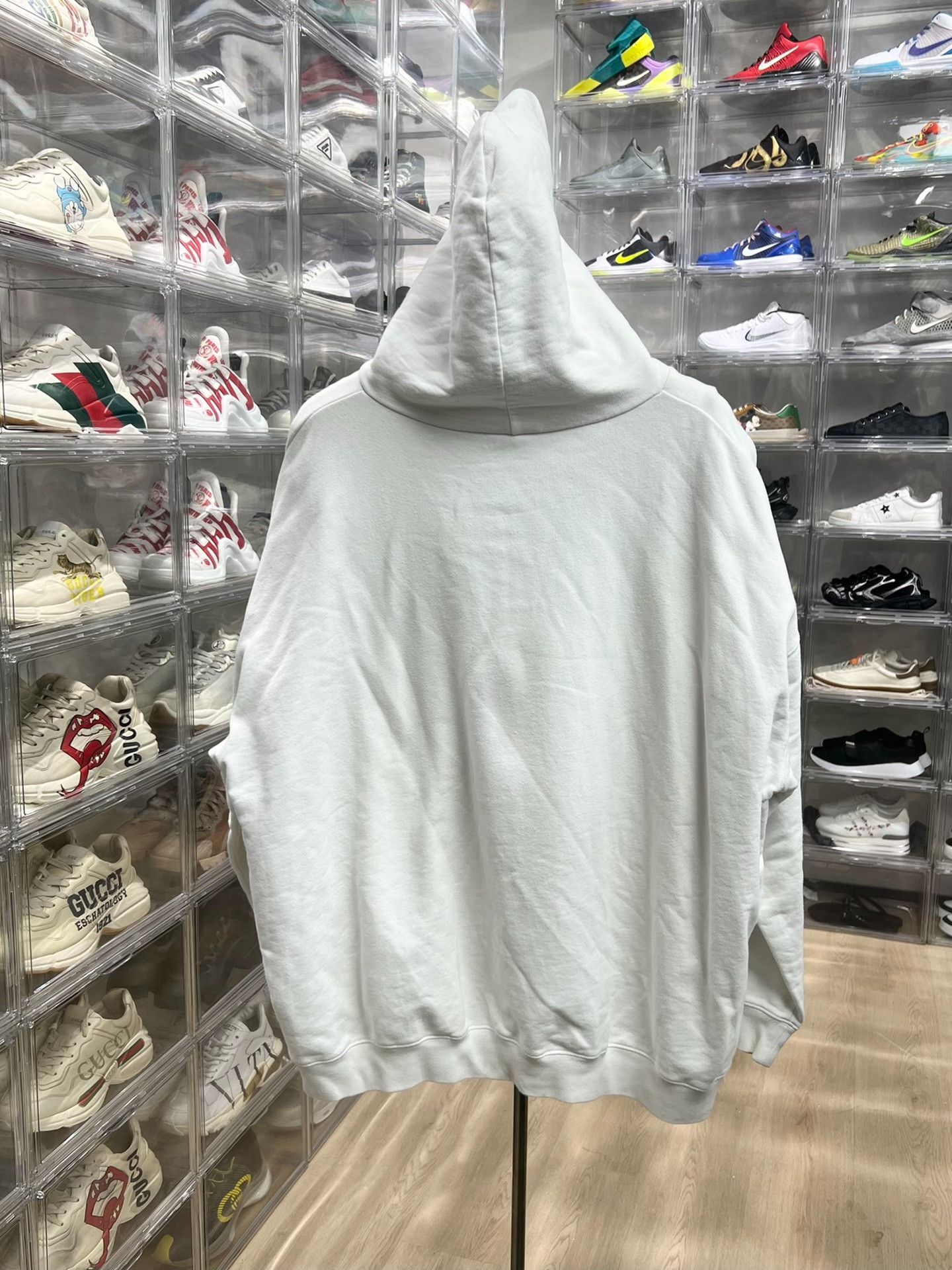 Balenciaga Balenciaga Printed Hoodie s Men Size US S / EU 44-46 / 1 - 5 Thumbnail