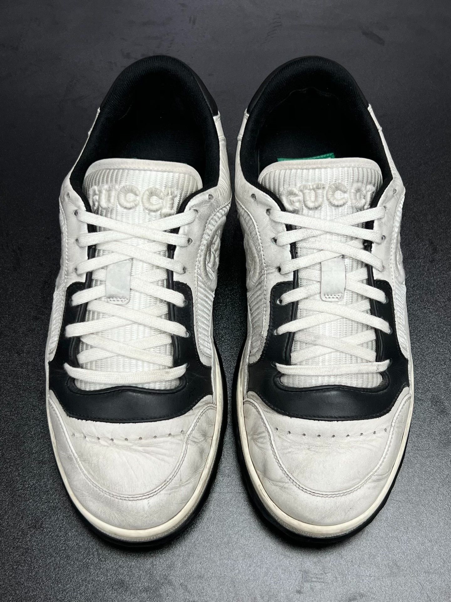 Gucci Gucci Distressed Black Lowtop Sneakers 6.5 Men Size US 6.5 / EU 39-40 - 3 Thumbnail