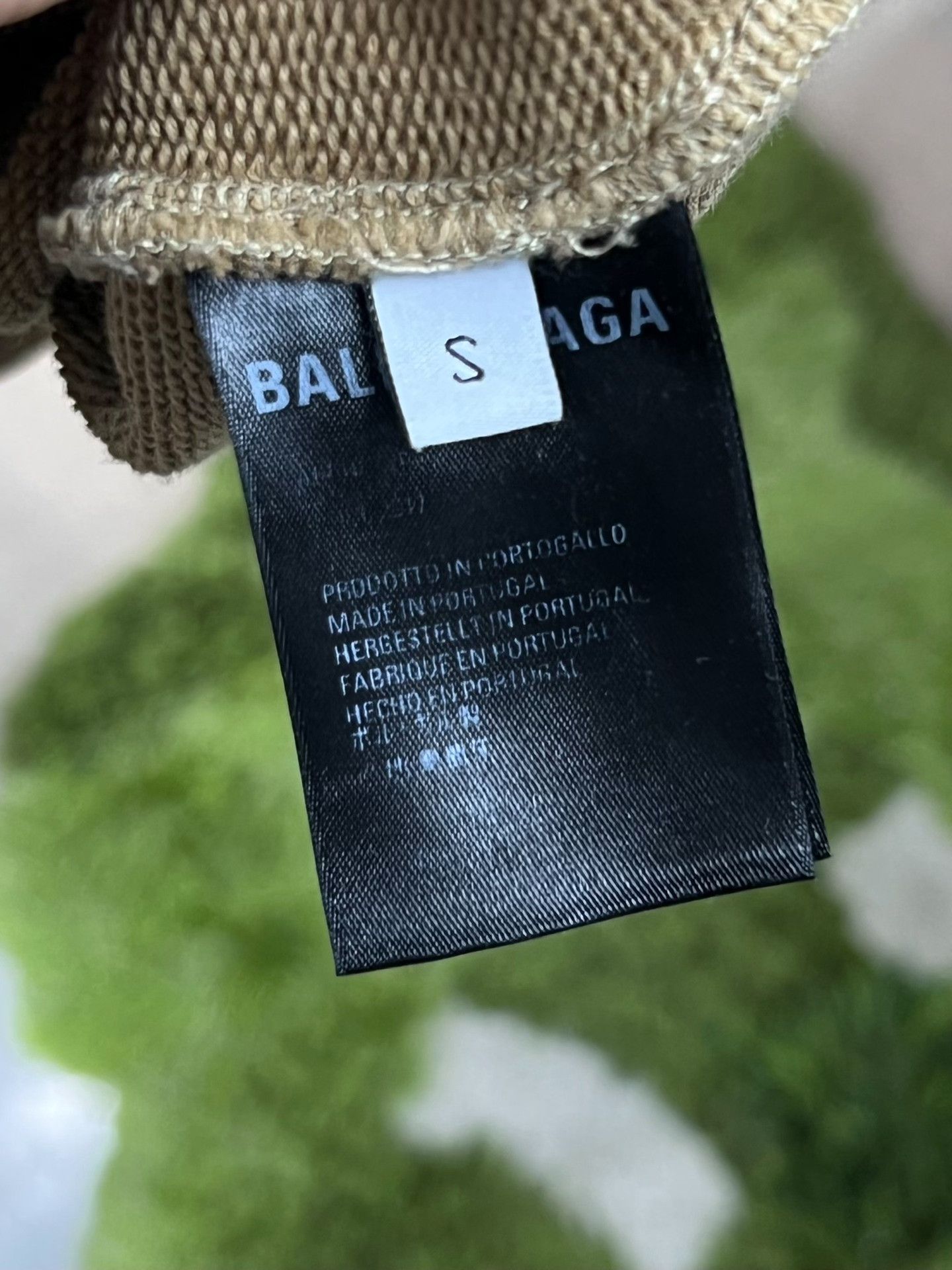 Balenciaga Balenciaga Beige Hoodie s Men Size US S / EU 44-46 / 1 - 6 Thumbnail