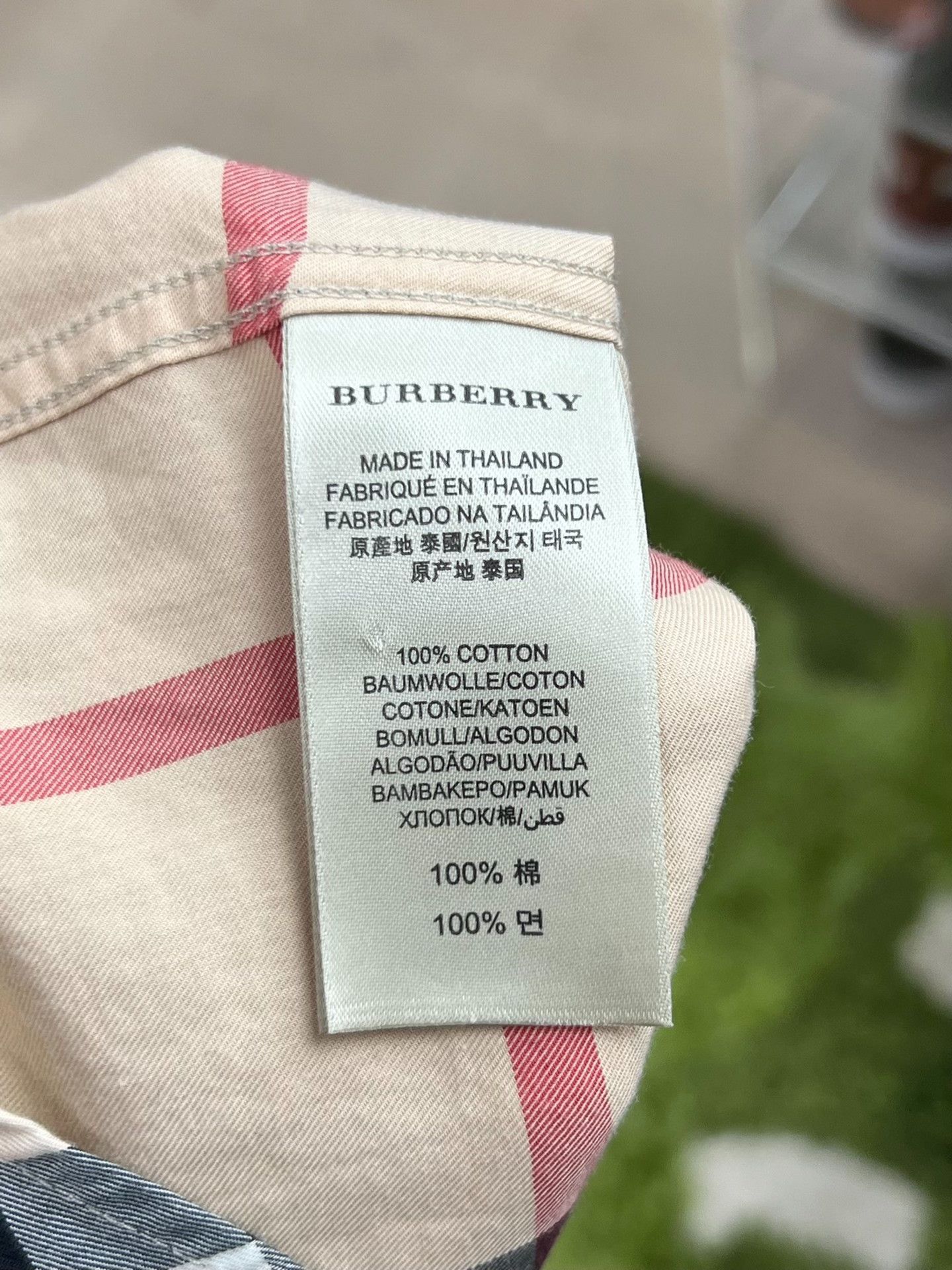 Burberry Burberry Shirt m Men Size US M / EU 48-50 / 2 - 5 Thumbnail