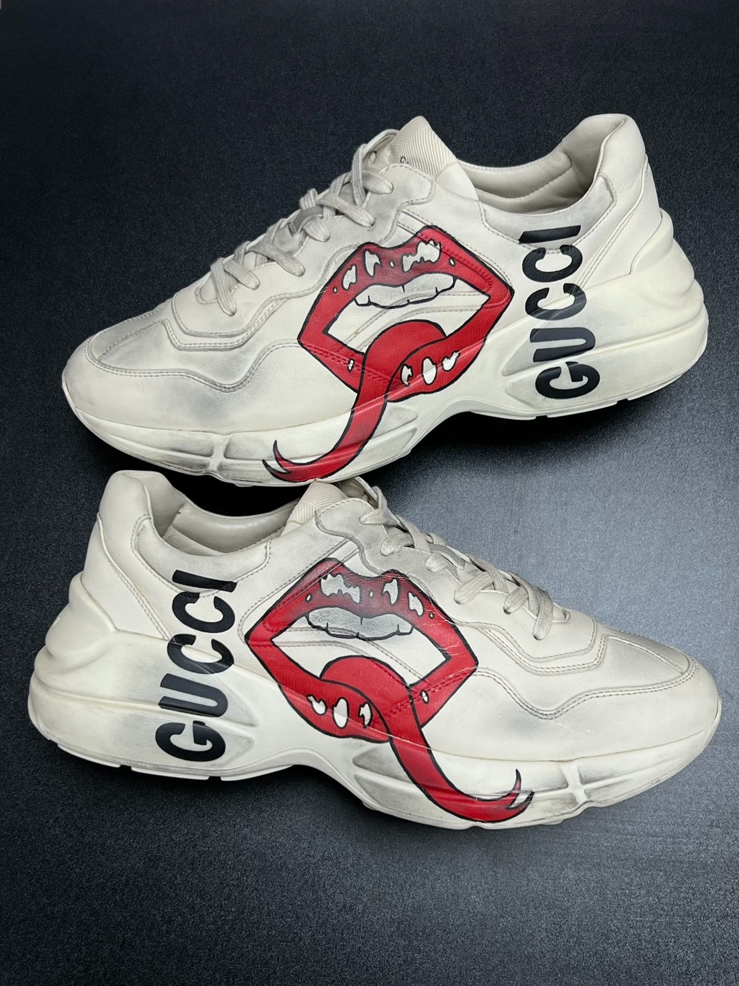 Gucci Gucci Printed Lowtop Sneakers 10 Men Size US 10 / EU 43 - 5 Thumbnail
