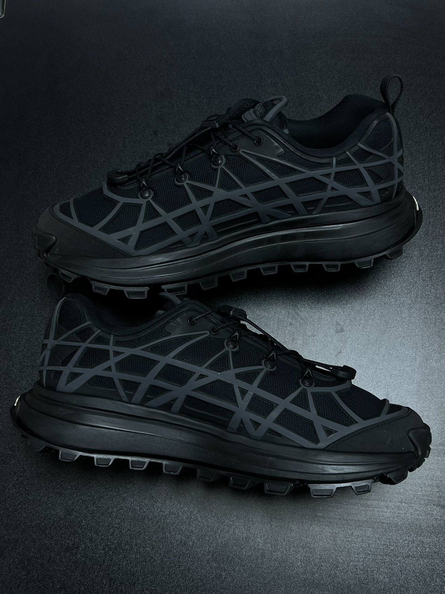 Dior Dior Printed Plaid Black Lowtop Sneakers 10 Men Size US 10 / EU 43 - 6 Thumbnail