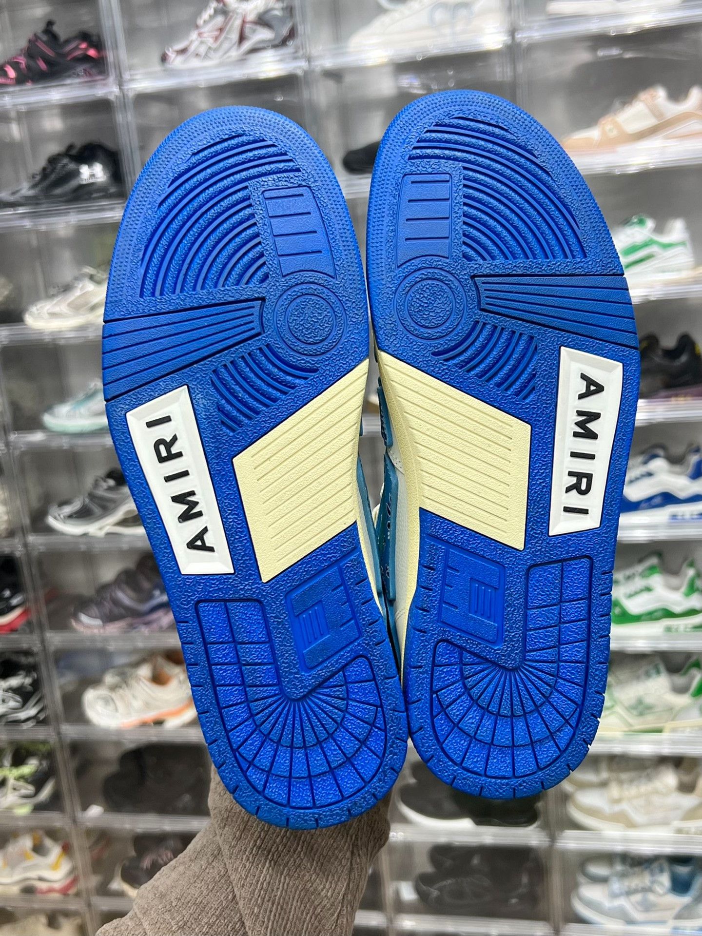 Amiri Amiri Blue Lowtop Sneakers 11 Men Size US 11 / EU 44 - 8 Thumbnail