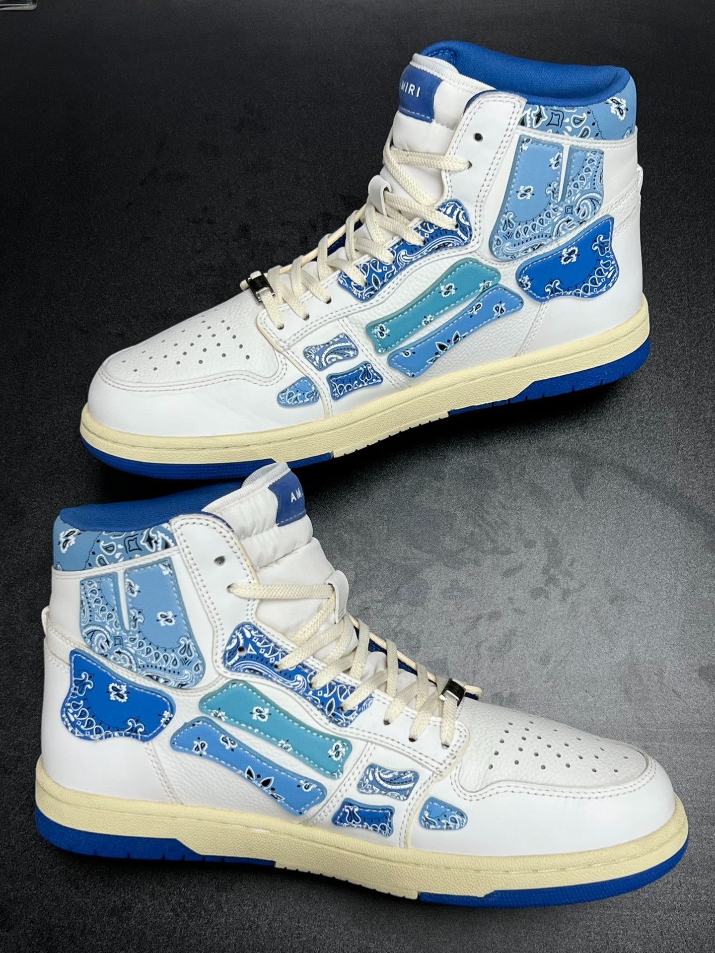 Amiri Amiri Blue Lowtop Sneakers 11 Men Size US 11 / EU 44 - 6 Thumbnail
