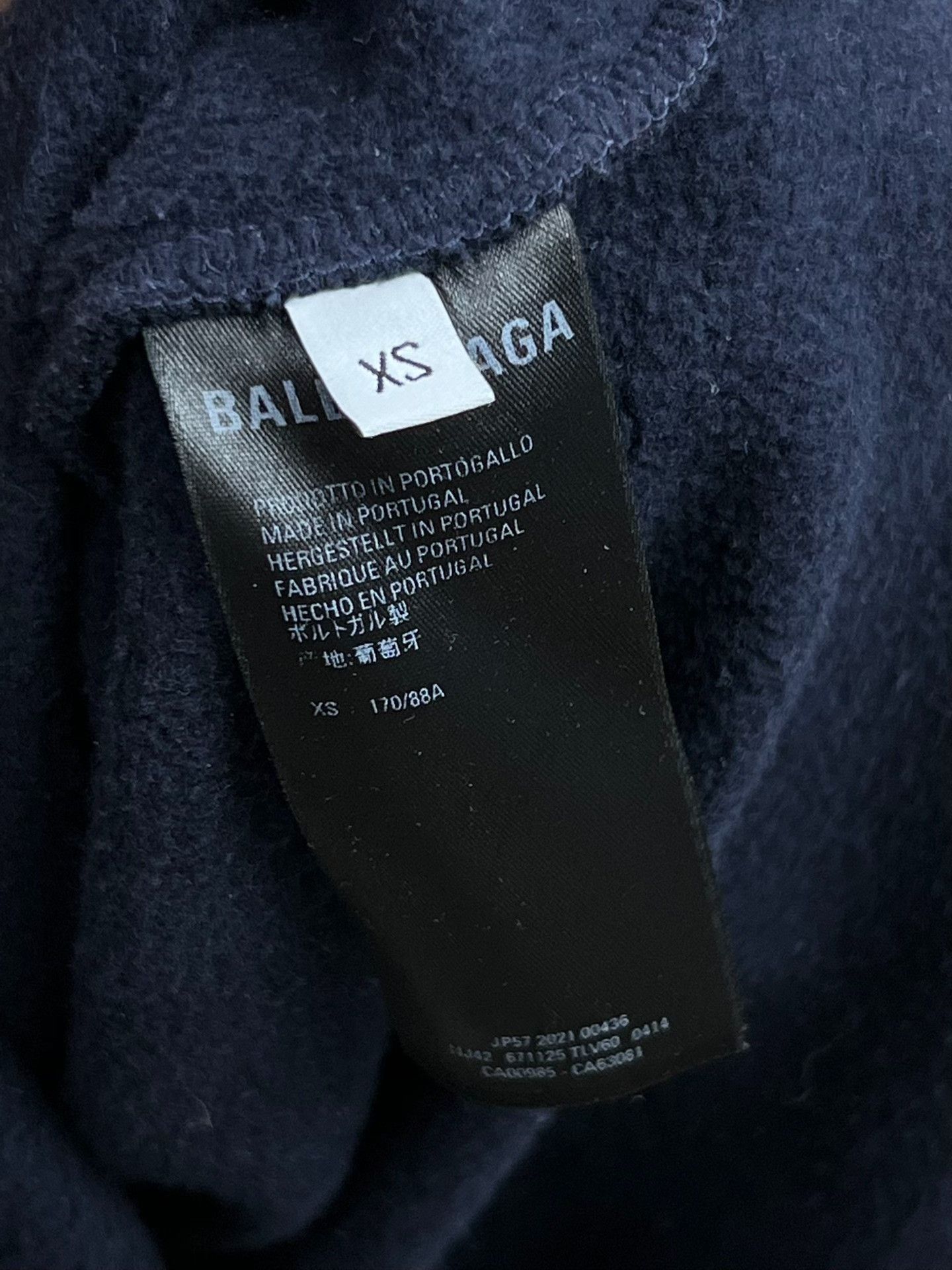 Balenciaga Balenciaga Embroidered Hoodie xs Men Size US XS / EU 42 / 0 - 6 Thumbnail