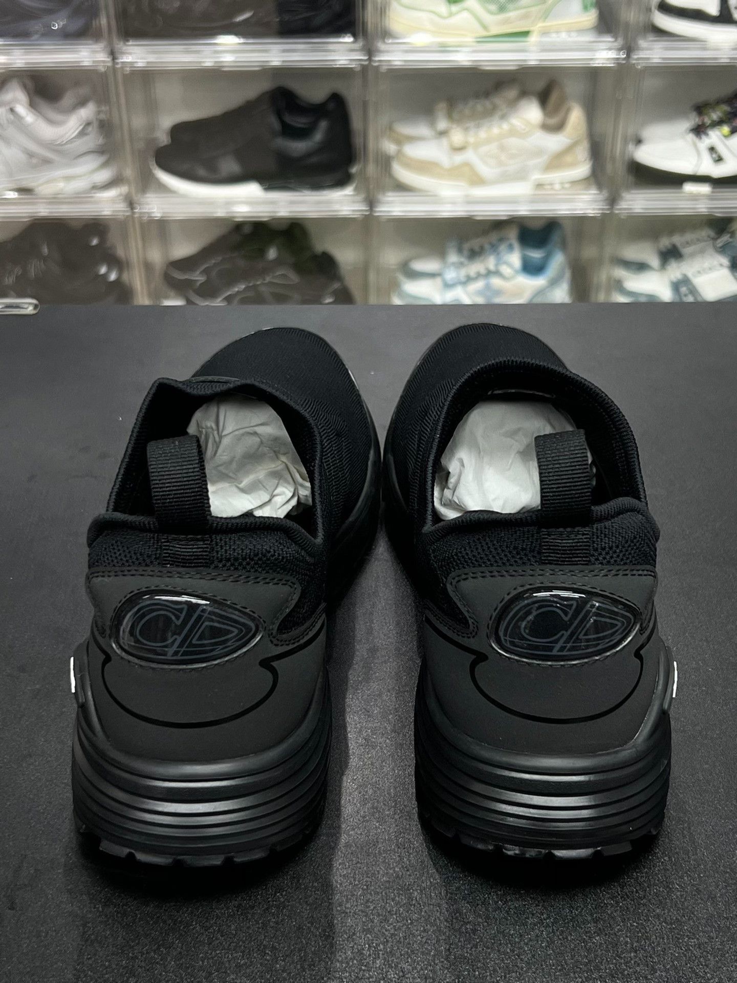 Dior Dior Down Black Lowtop Sneakers 9 Men Size US 9 / EU 42 - 7 Thumbnail