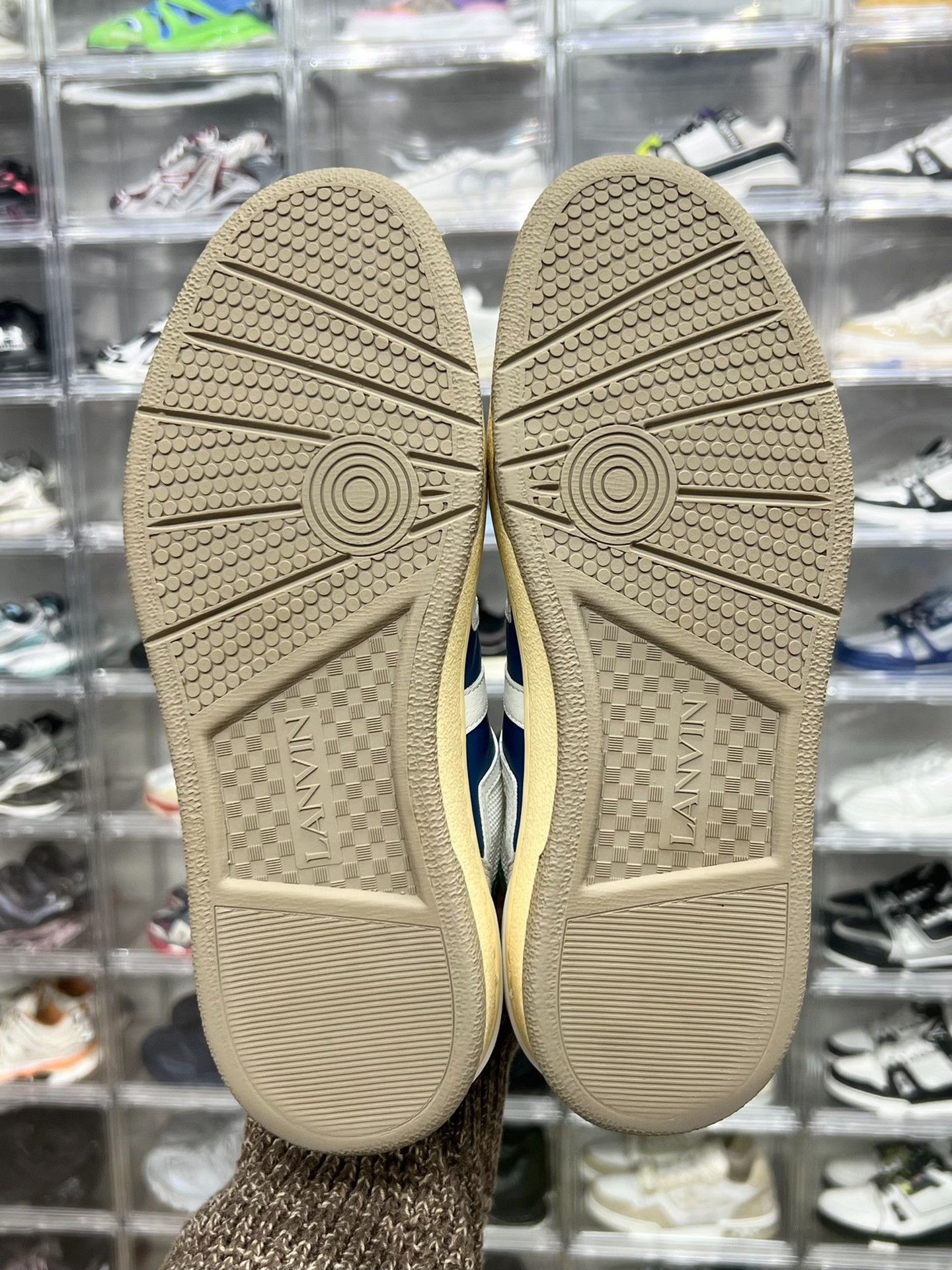 Lanvin Lanvin Blue Lowtop Sneakers 11 Men Size US 11 / EU 44 - 8 Thumbnail