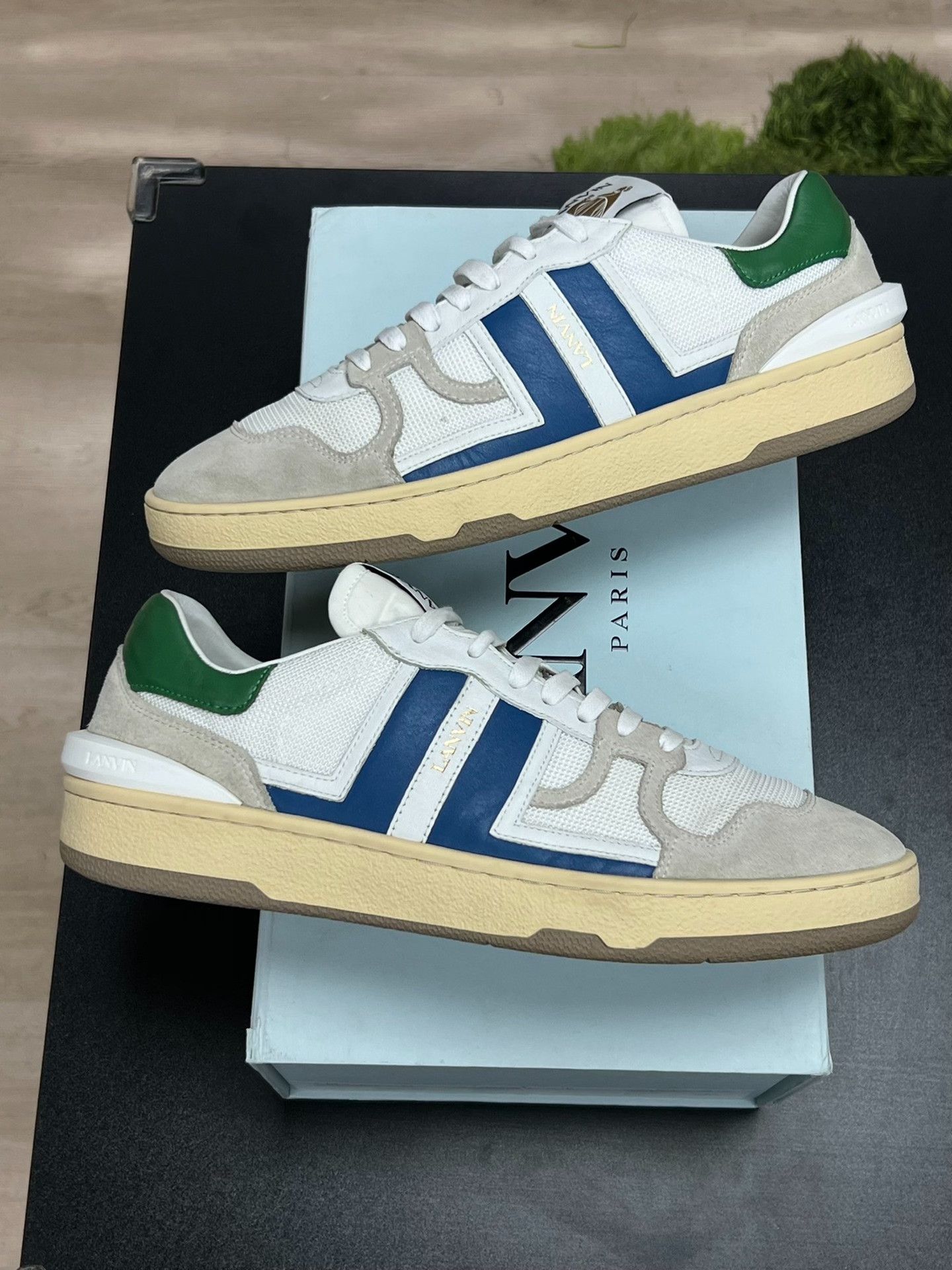 Lanvin Lanvin Blue Lowtop Sneakers 11 Men Size US 11 / EU 44 - 5 Thumbnail