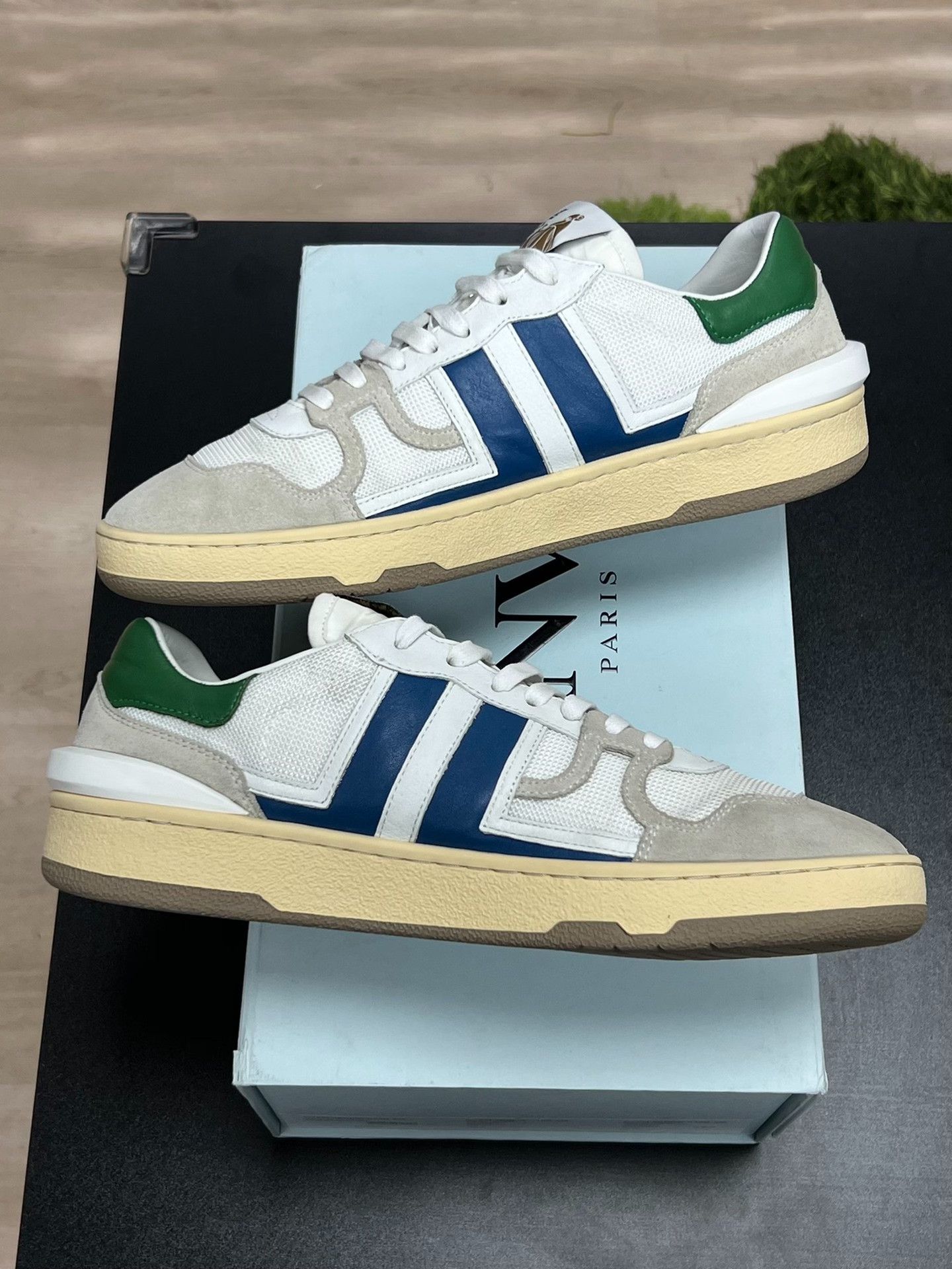 Lanvin Lanvin Blue Lowtop Sneakers 11 Men Size US 11 / EU 44 - 6 Thumbnail