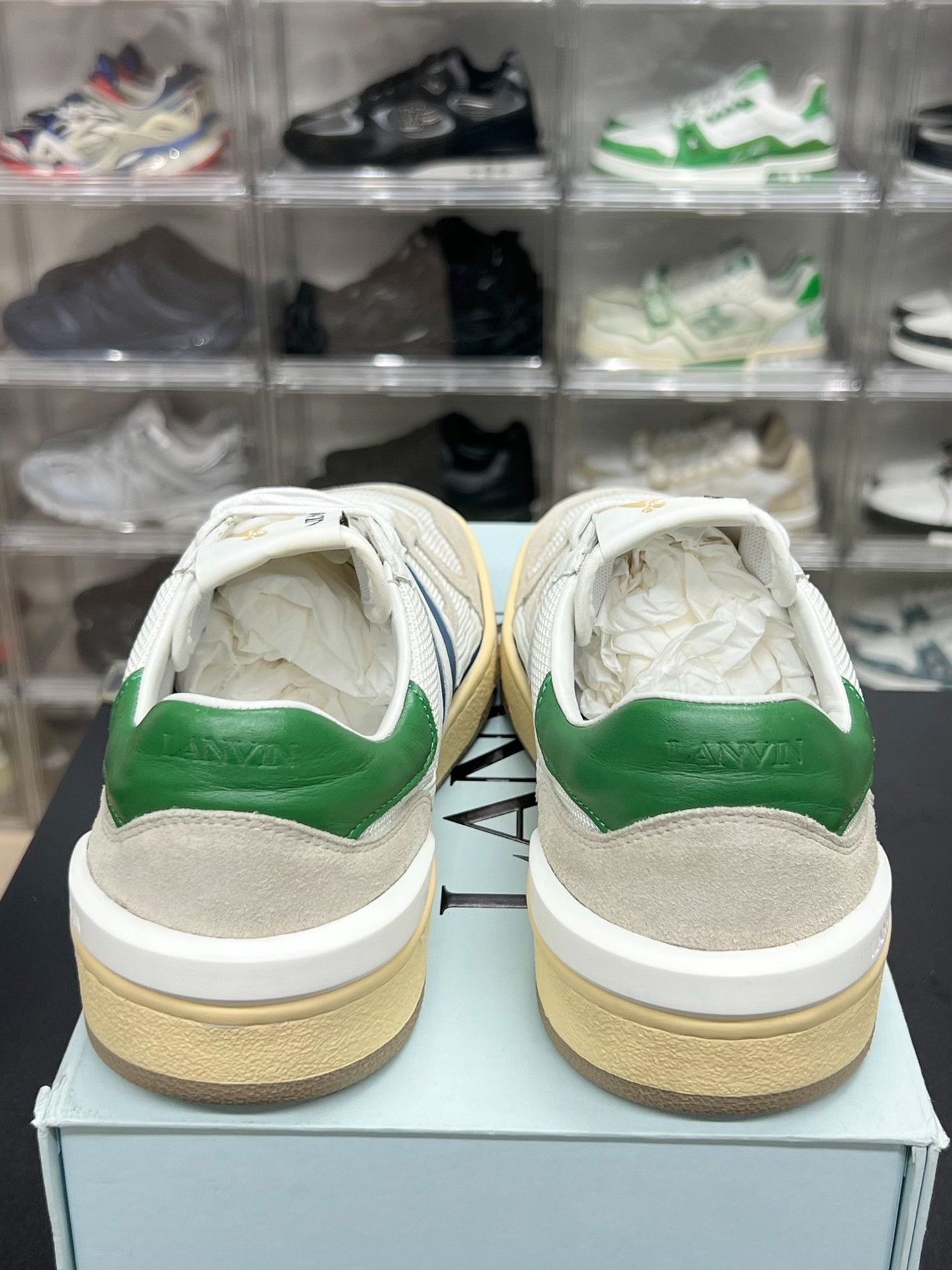 Lanvin Lanvin Blue Lowtop Sneakers 11 Men Size US 11 / EU 44 - 7 Thumbnail
