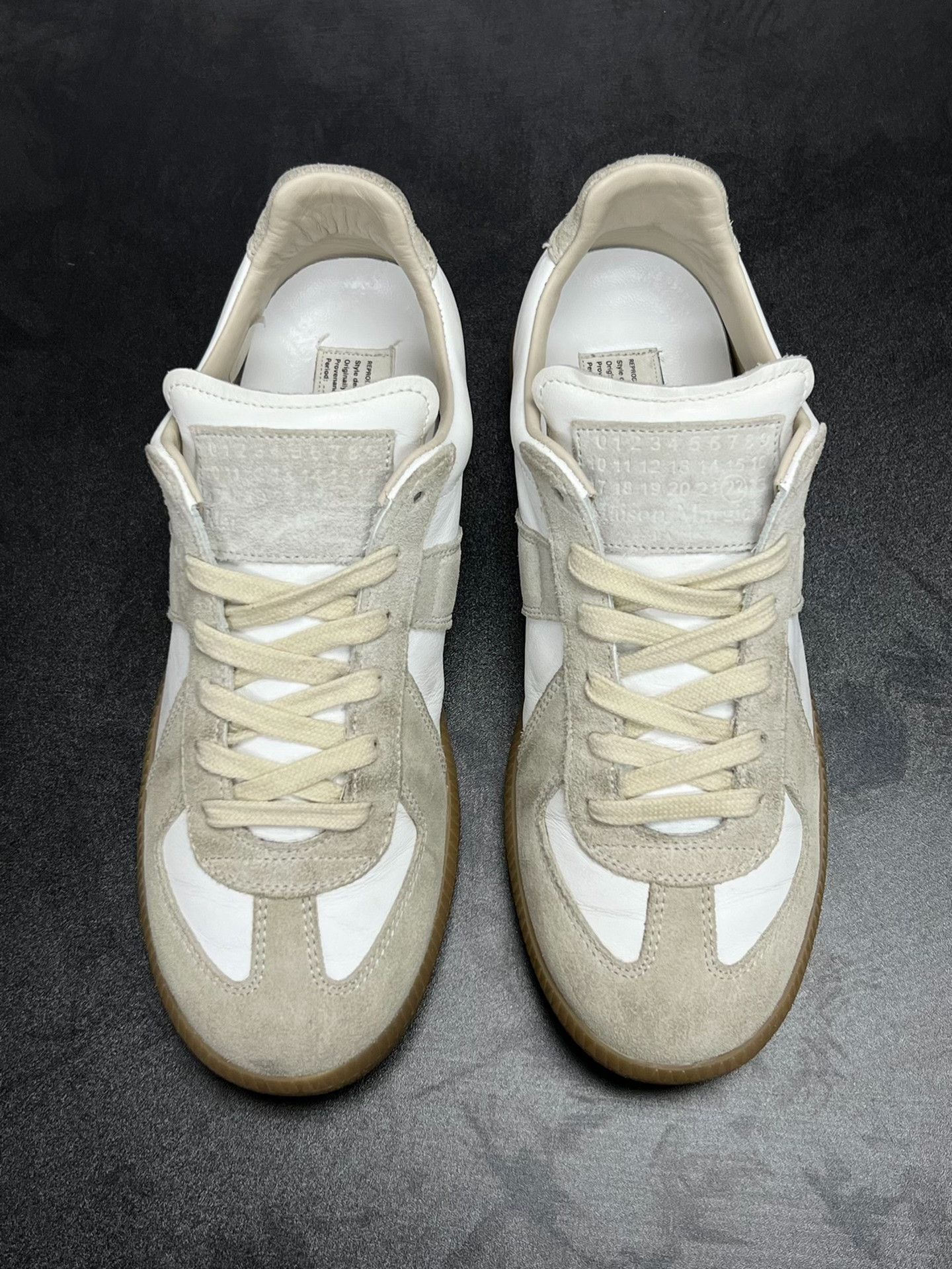 Maison Margiela Maison Margiela White Lowtop Sneakers us_7 Women Size US 7 / IT 37 - 3 Thumbnail