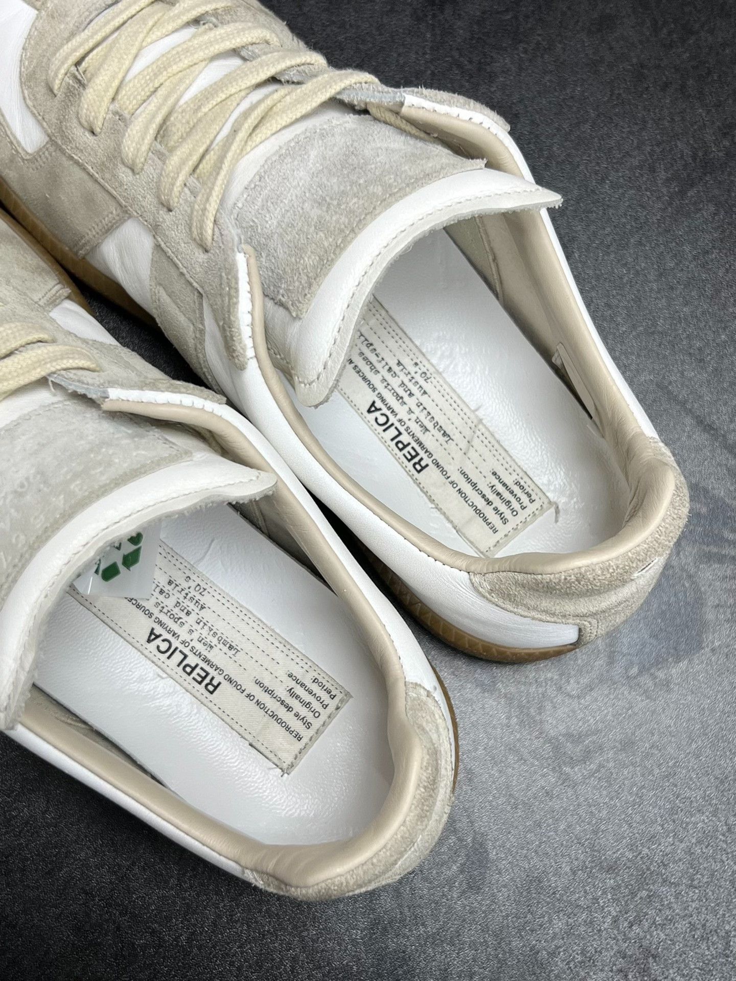 Maison Margiela Maison Margiela White Lowtop Sneakers us_7 Women Size US 7 / IT 37 - 4 Thumbnail