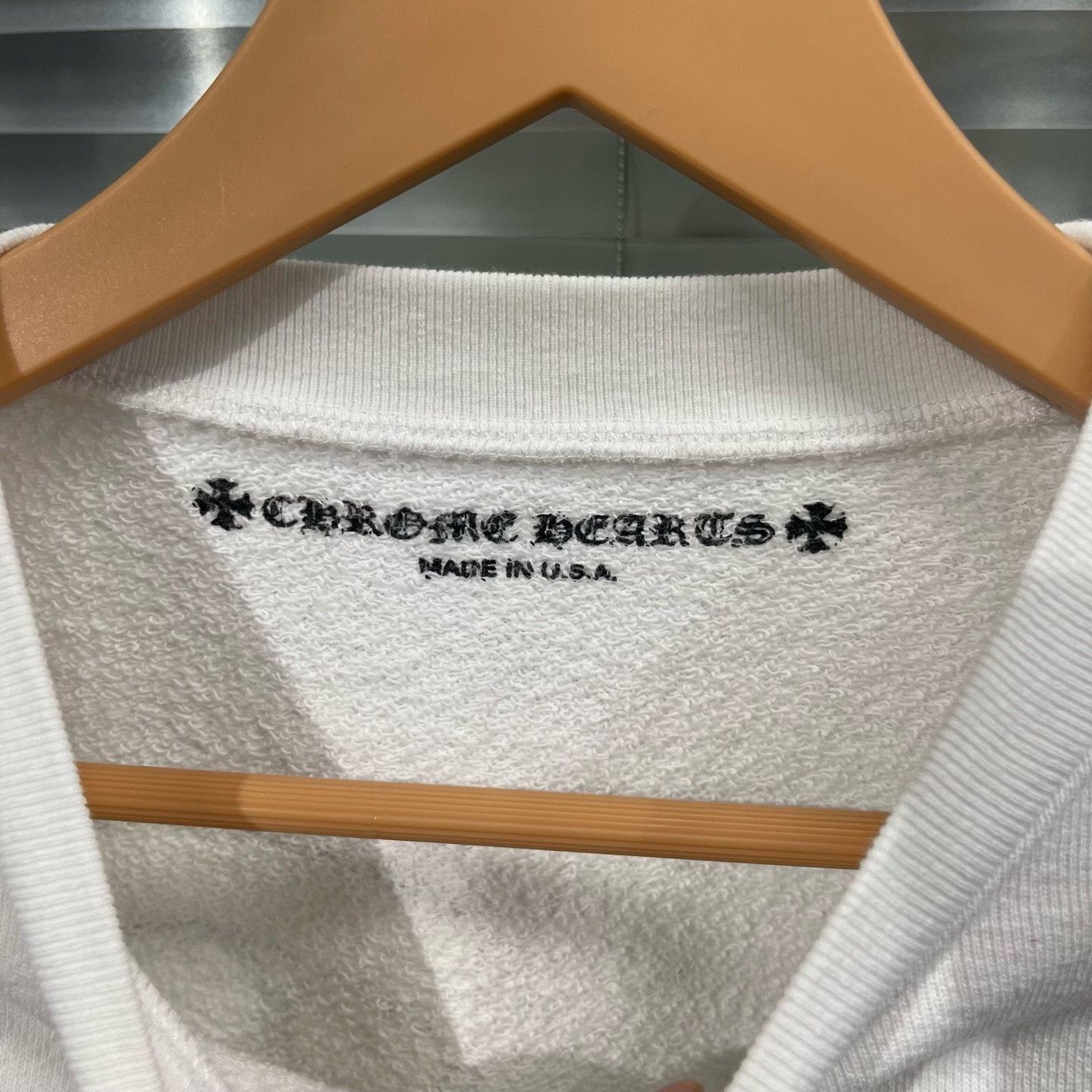 Chrome Hearts Chrome Hearts Matty Boy Clear Sweatshirt XS Size US XS / EU 42 / 0 - 4 Thumbnail