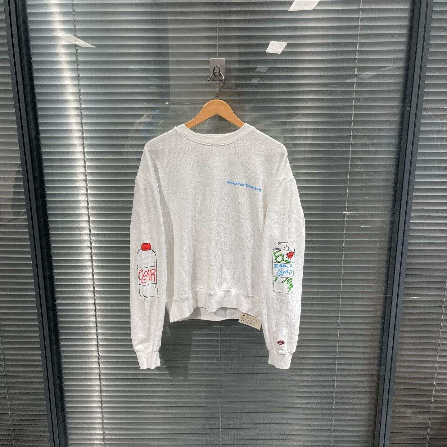 Chrome Hearts Chrome Hearts Matty Boy Clear Sweatshirt XS Size US XS / EU 42 / 0 - 3 Thumbnail