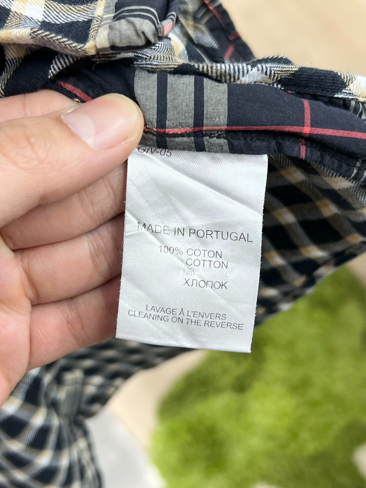 Givenchy Givenchy Plaid Shirt l Men Size US L / EU 52-54 / 3 - 5 Thumbnail