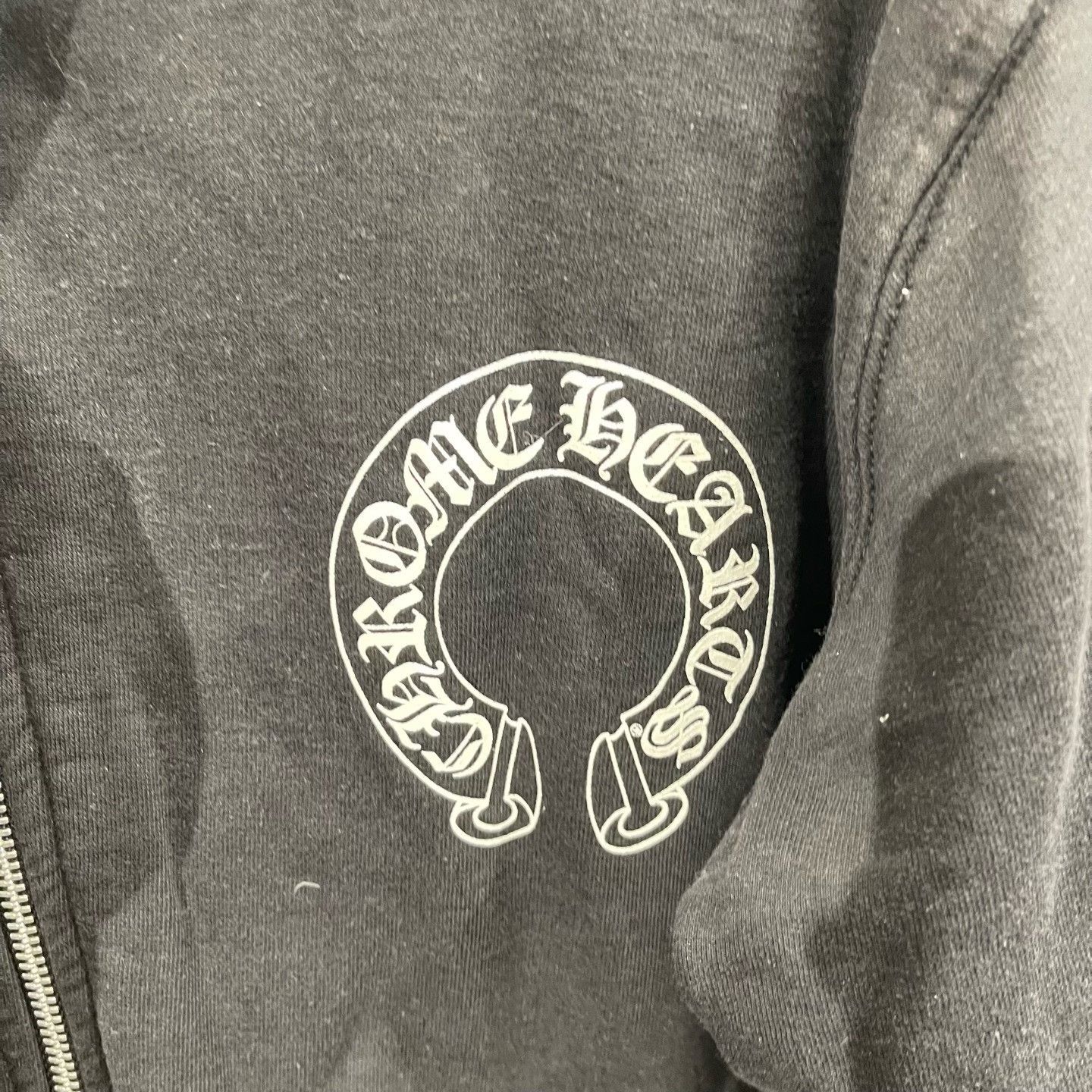 Chrome Hearts Chrome Hearts Horseshoe Cross Zip Hoodie XL Size US XL / EU 56 / 4 - 5 Thumbnail