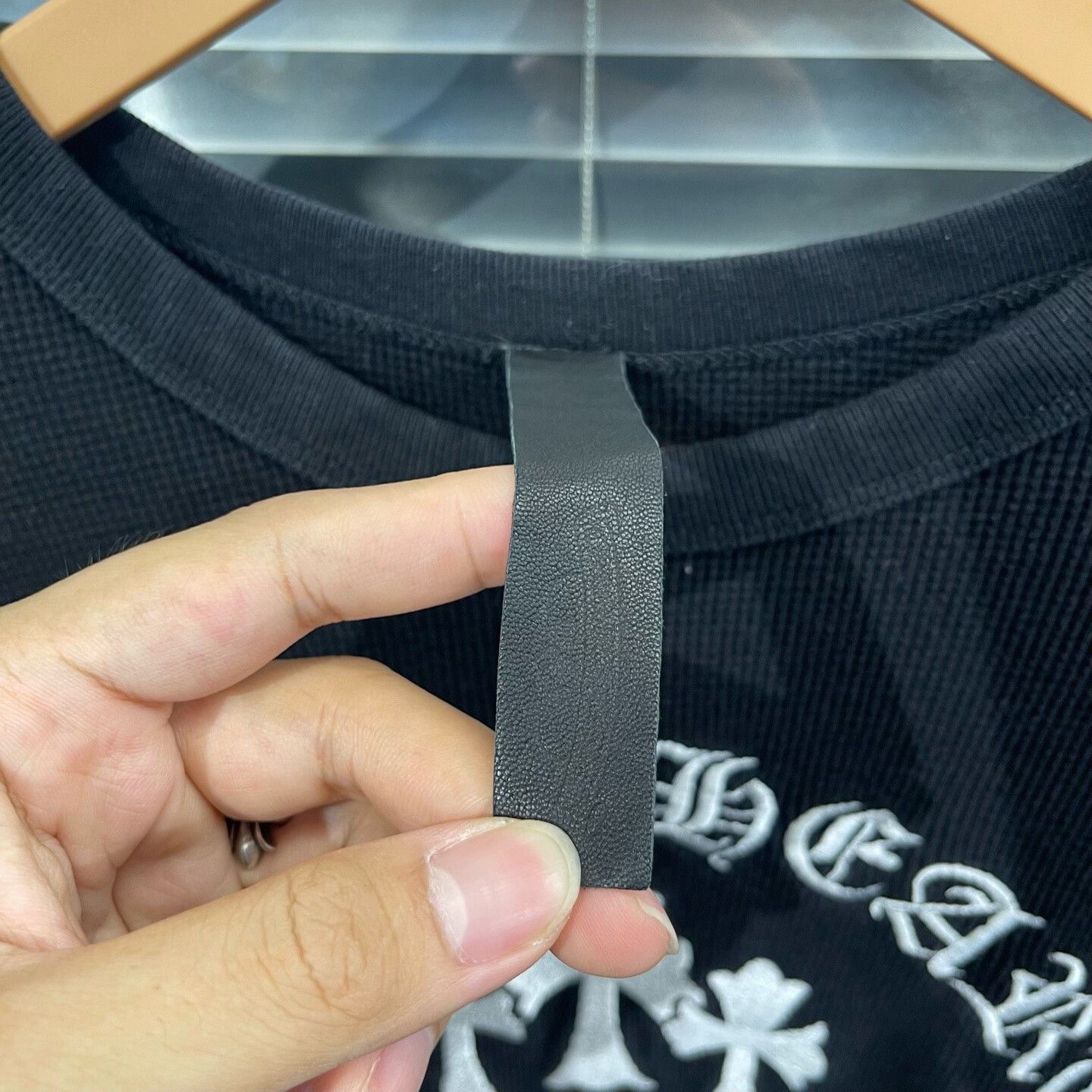 Chrome Hearts Chrome Hearts Triple Cross Embroidered Long Sleeve L Size US L / EU 52-54 / 3 - 4 Thumbnail