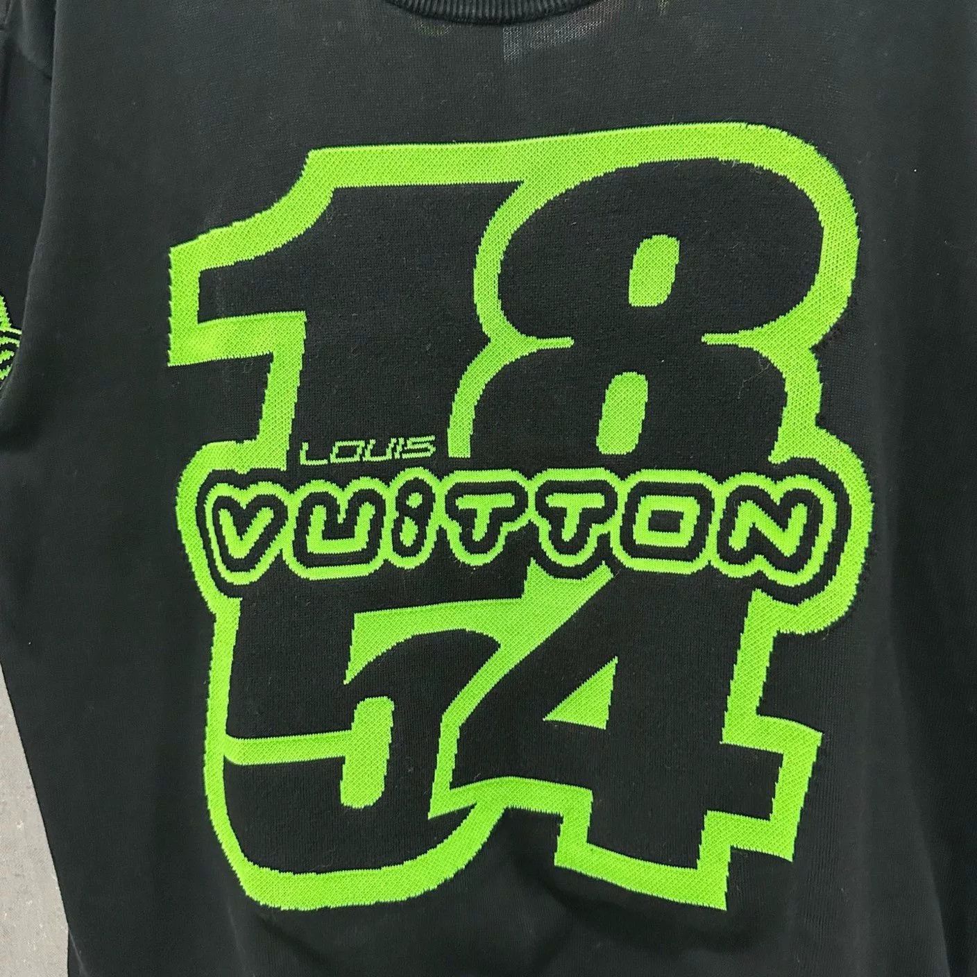 Louis Vuitton Louis Vuitton 1854 Neon Logo Knit T-Shirt M Size US M / EU 48-50 / 2 - 5 Thumbnail