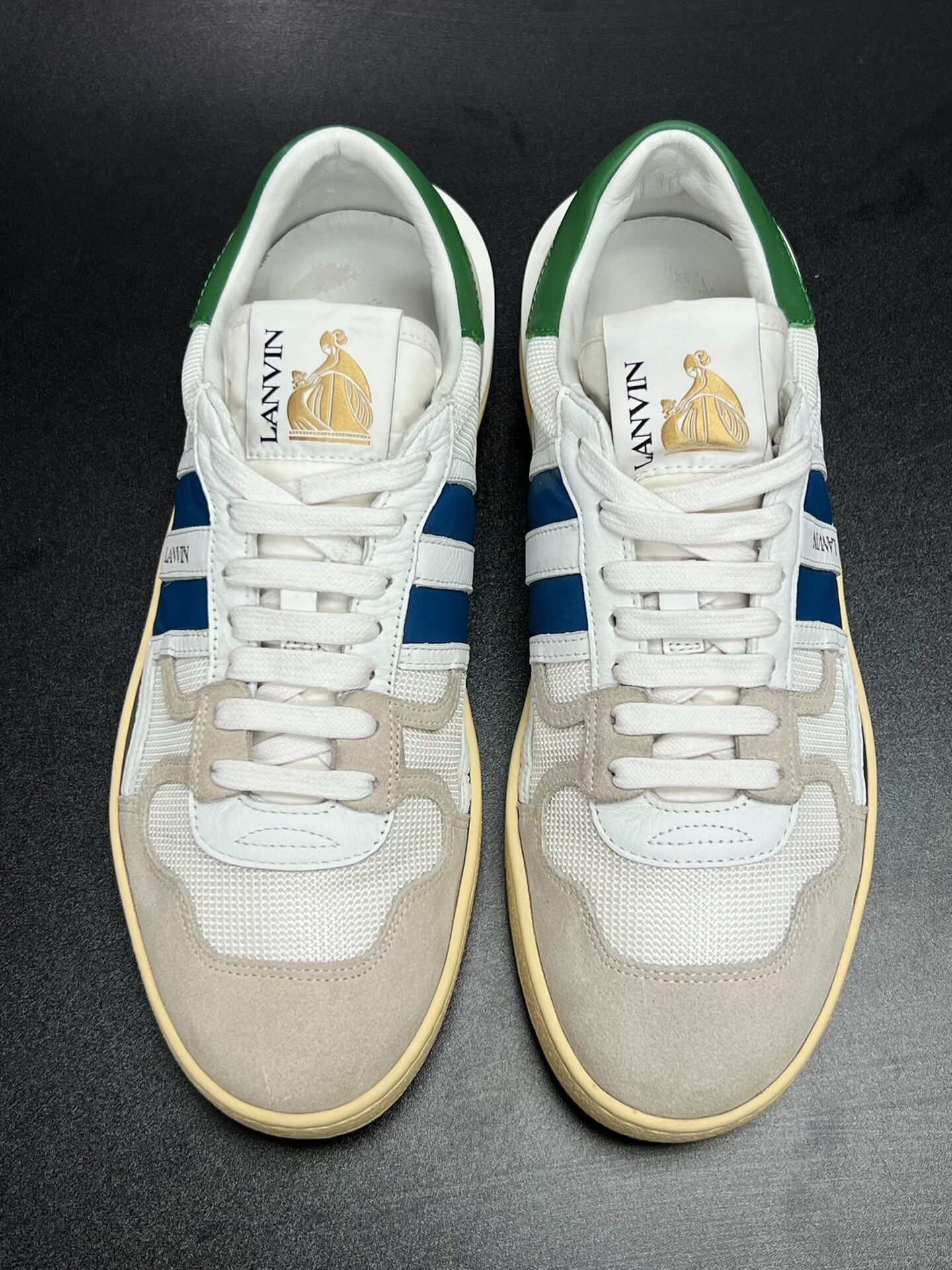 Lanvin Lanvin Blue Lowtop Sneakers 8 Men Size US 8 / EU 41 - 3 Thumbnail