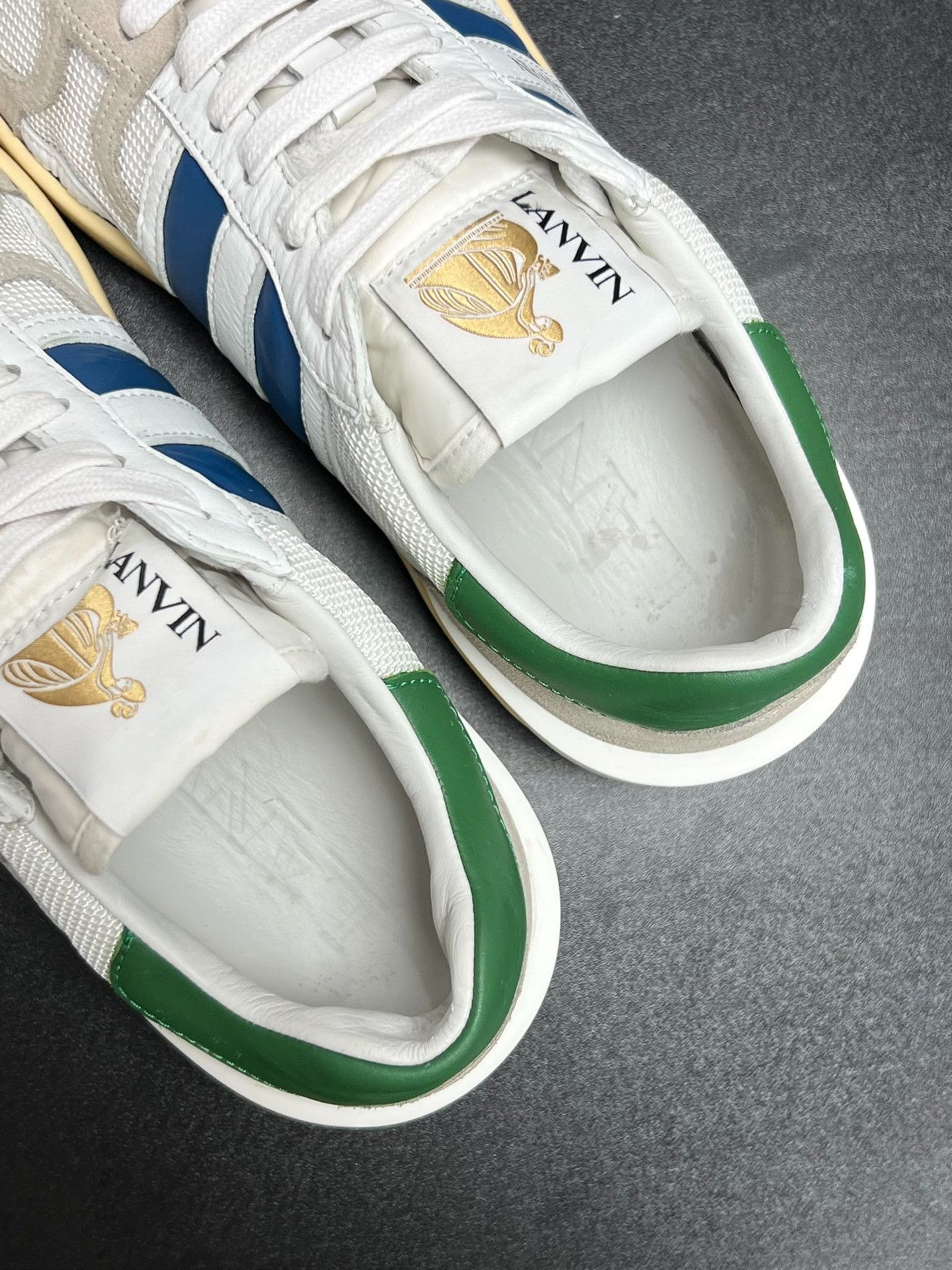 Lanvin Lanvin Blue Lowtop Sneakers 8 Men Size US 8 / EU 41 - 4 Thumbnail