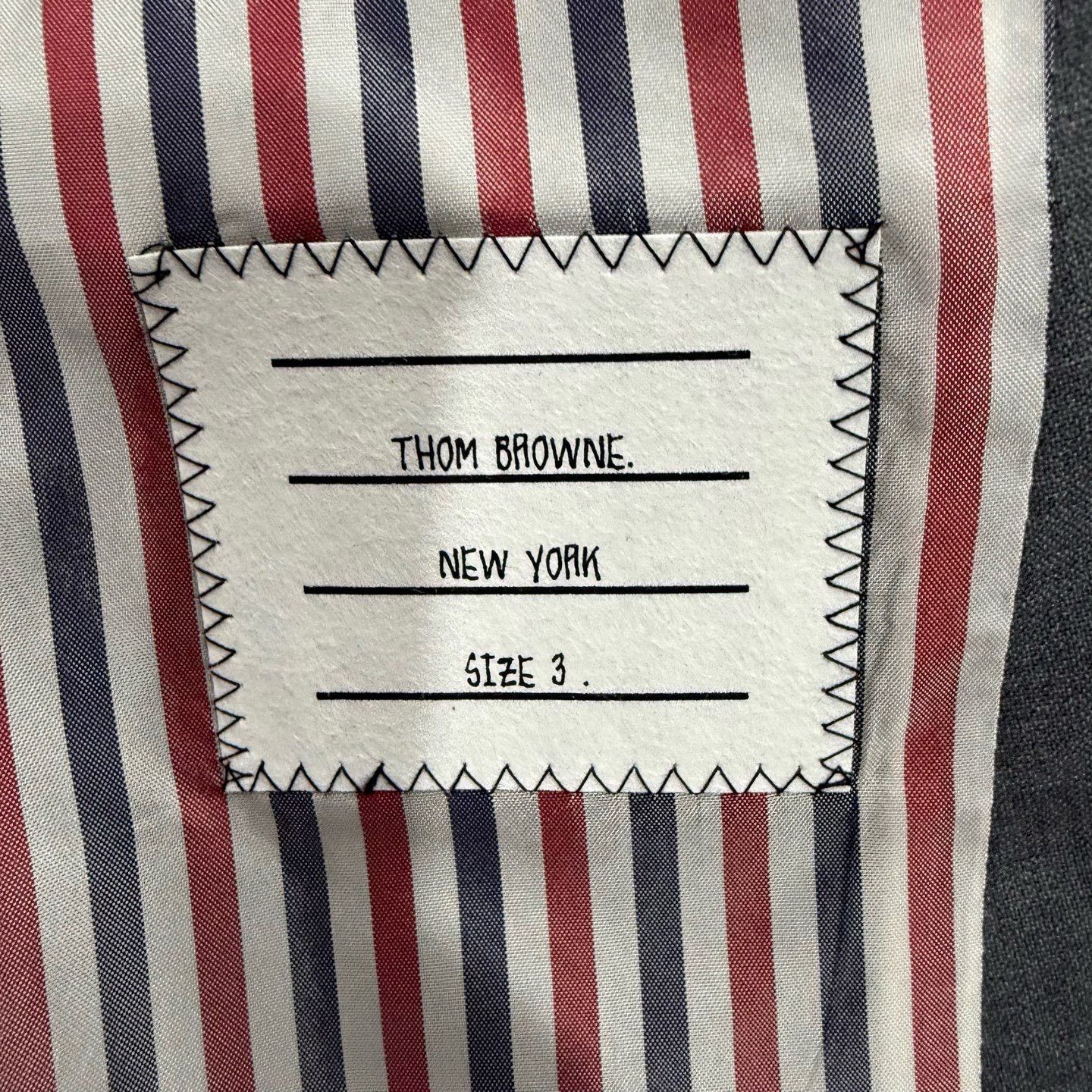 Thom Browne Thom Browne 4-Bar Wool Blazer Size 42R Size 42R - 4 Thumbnail