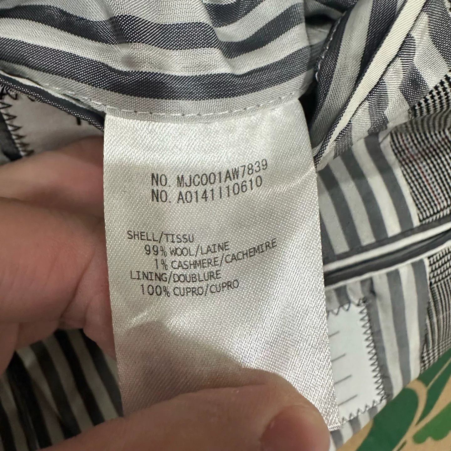 Thom Browne Thom Browne Glen Check Wool Blazer Size 1 Size 36R - 6 Thumbnail