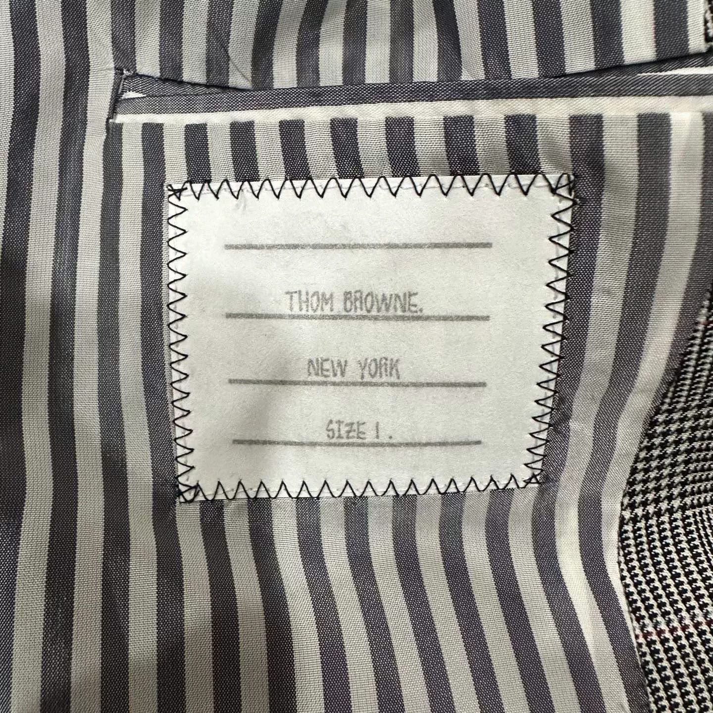 Thom Browne Thom Browne Glen Check Wool Blazer Size 1 Size 36R - 4 Thumbnail
