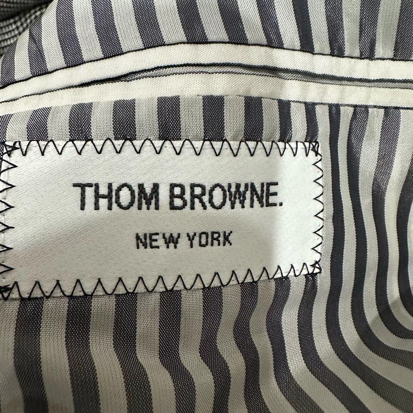Thom Browne Thom Browne Glen Check Wool Blazer Size 1 Size 36R - 5 Thumbnail