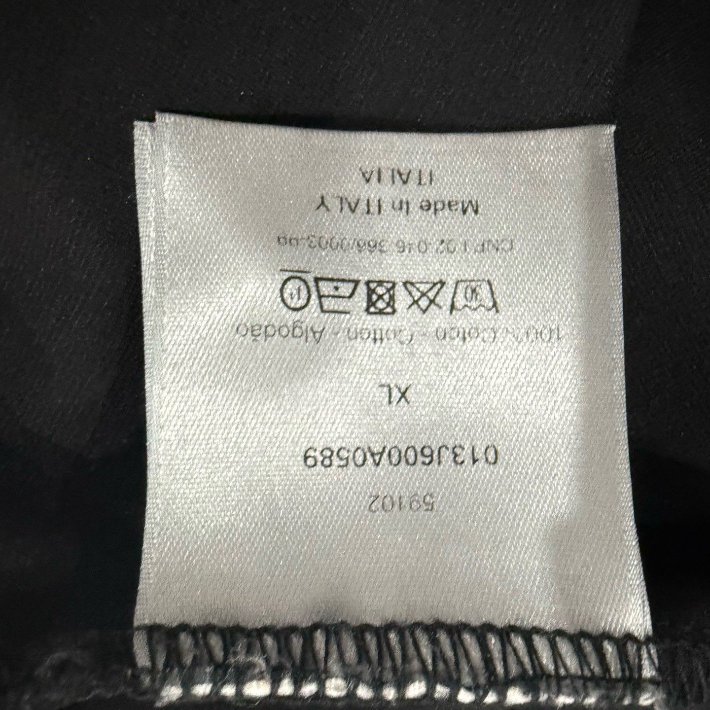 Dior Dior CD Embroidered T-Shirt XL Size US XL / EU 56 / 4 - 5 Thumbnail