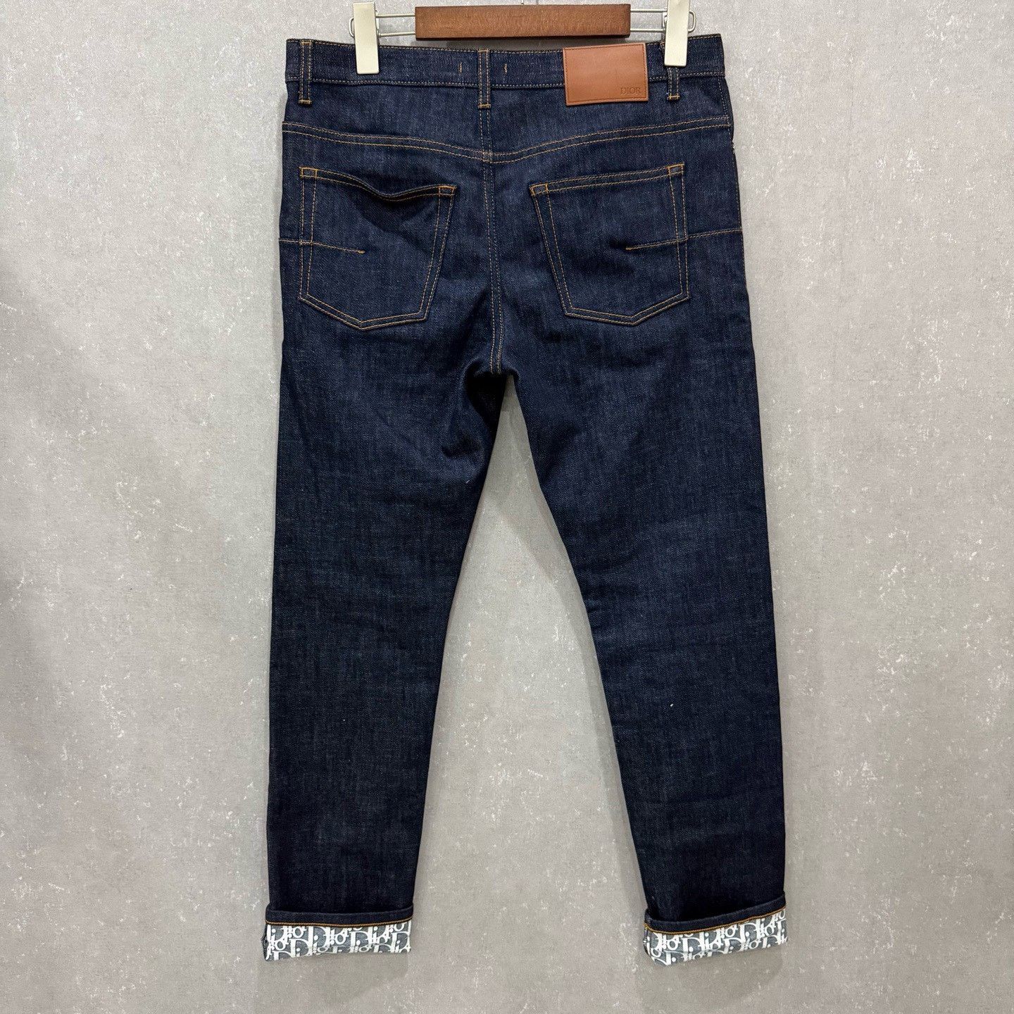 Dior Dior Oblique Cuffed Denim Jeans 30 Size US 30 / EU 46 - 5 Thumbnail