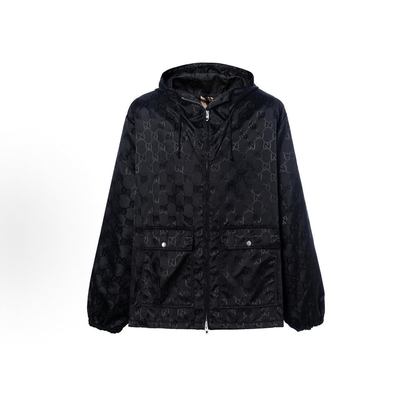 Gucci Gucci GG Monogram Hooded Jacket Size 50 Size US M / EU 48-50 / 2 - 2 Thumbnail