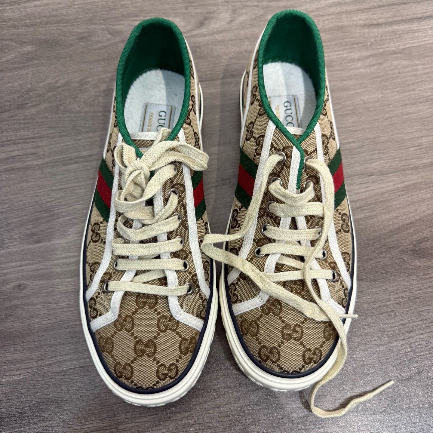 Gucci Gucci Tennis 1977 GG Supreme Sneakers Size 41 Size US 8.5 / EU 41-42 - 7 Thumbnail