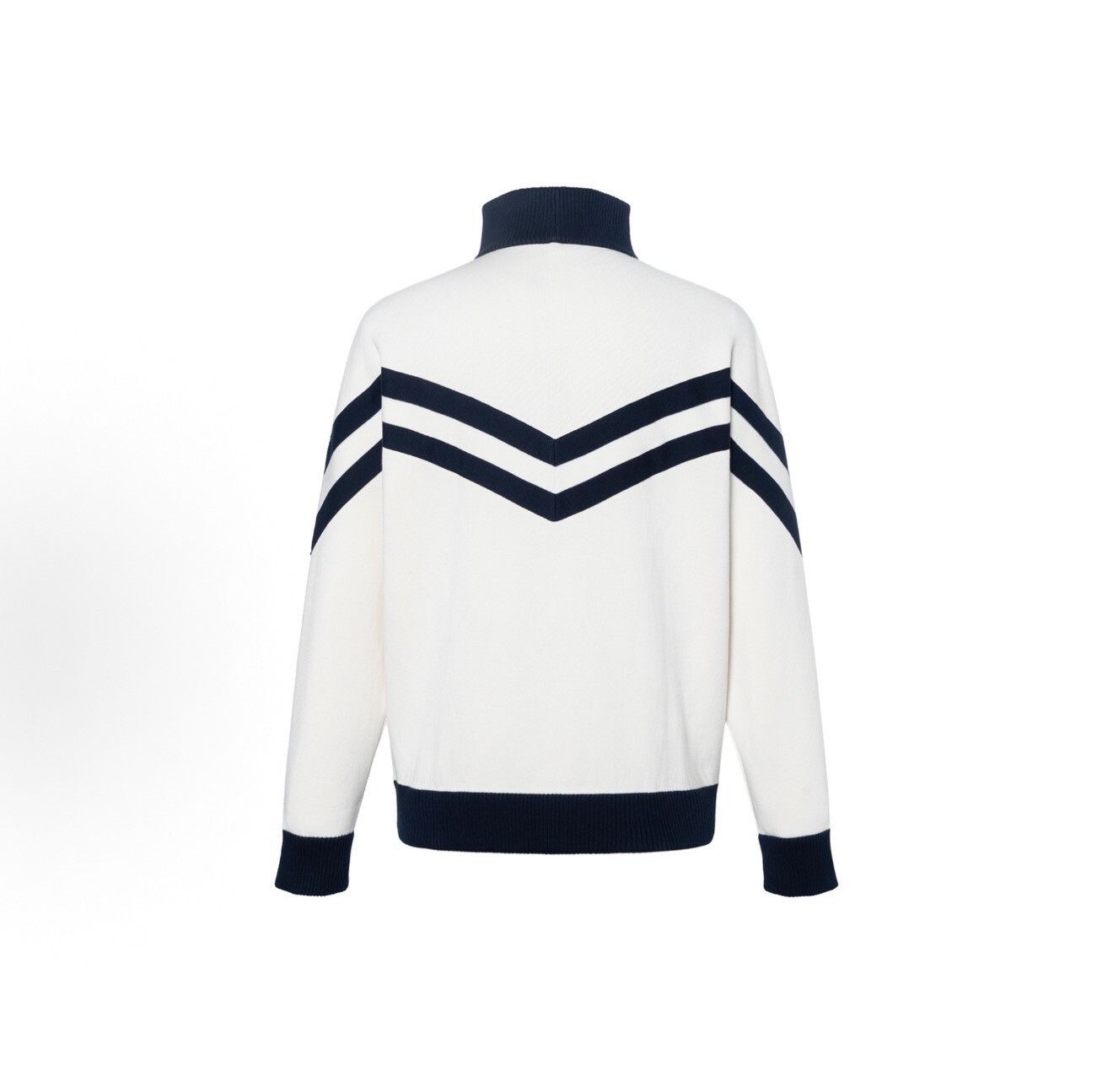 Louis Vuitton Louis Vuitton Striped Knit Zip Jacket Size L Size US L / EU 52-54 / 3 - 3 Thumbnail