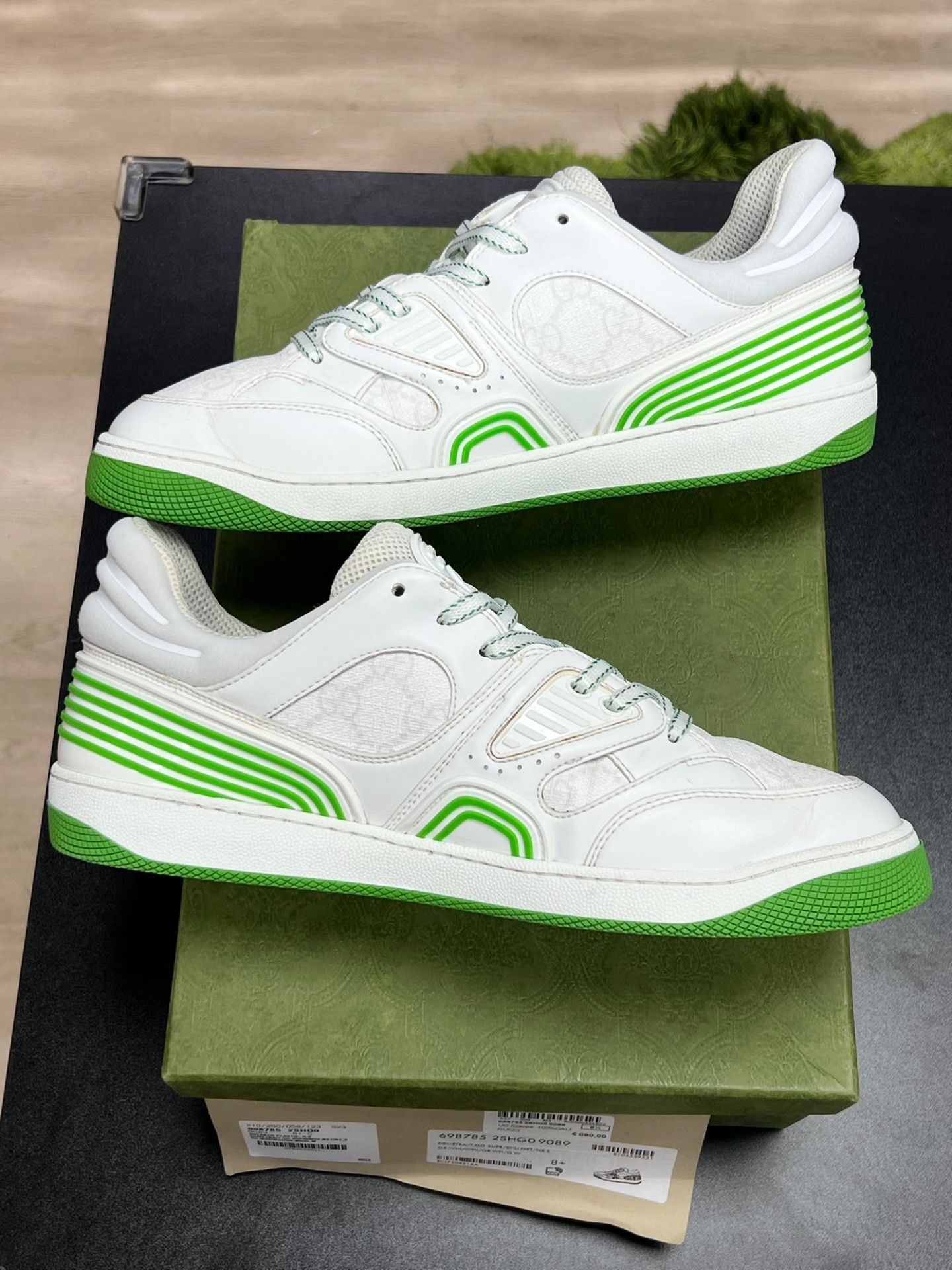 Gucci Gucci Green Lowtop Sneakers 9.5 Men Size US 9.5 / EU 42-43 - 6 Thumbnail