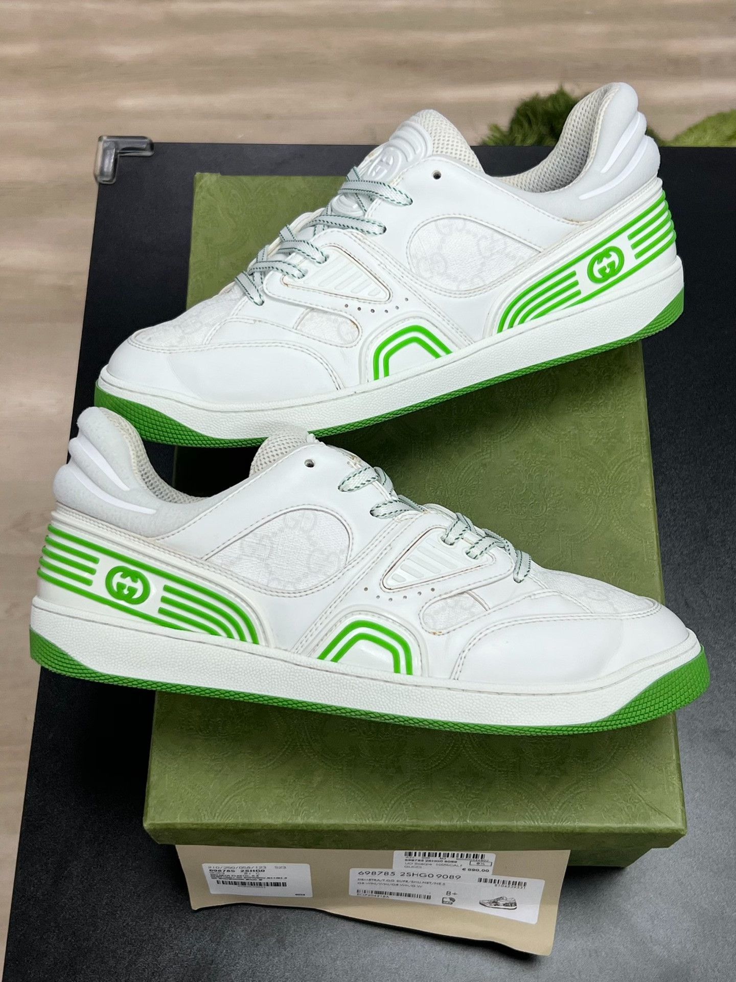 Gucci Gucci Green Lowtop Sneakers 9.5 Men Size US 9.5 / EU 42-43 - 5 Thumbnail