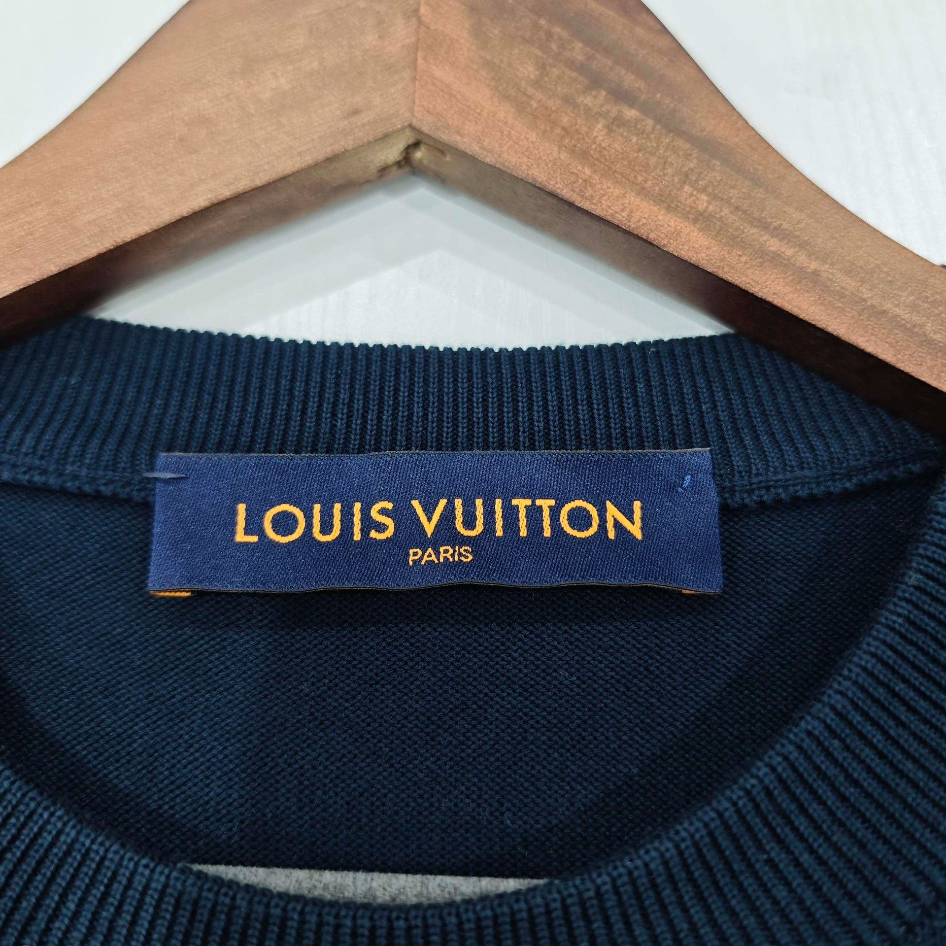 Louis Vuitton Louis Vuitton x Nigo Heart Logo Knit T-Shirt XL Size US XL / EU 56 / 4 - 4 Thumbnail