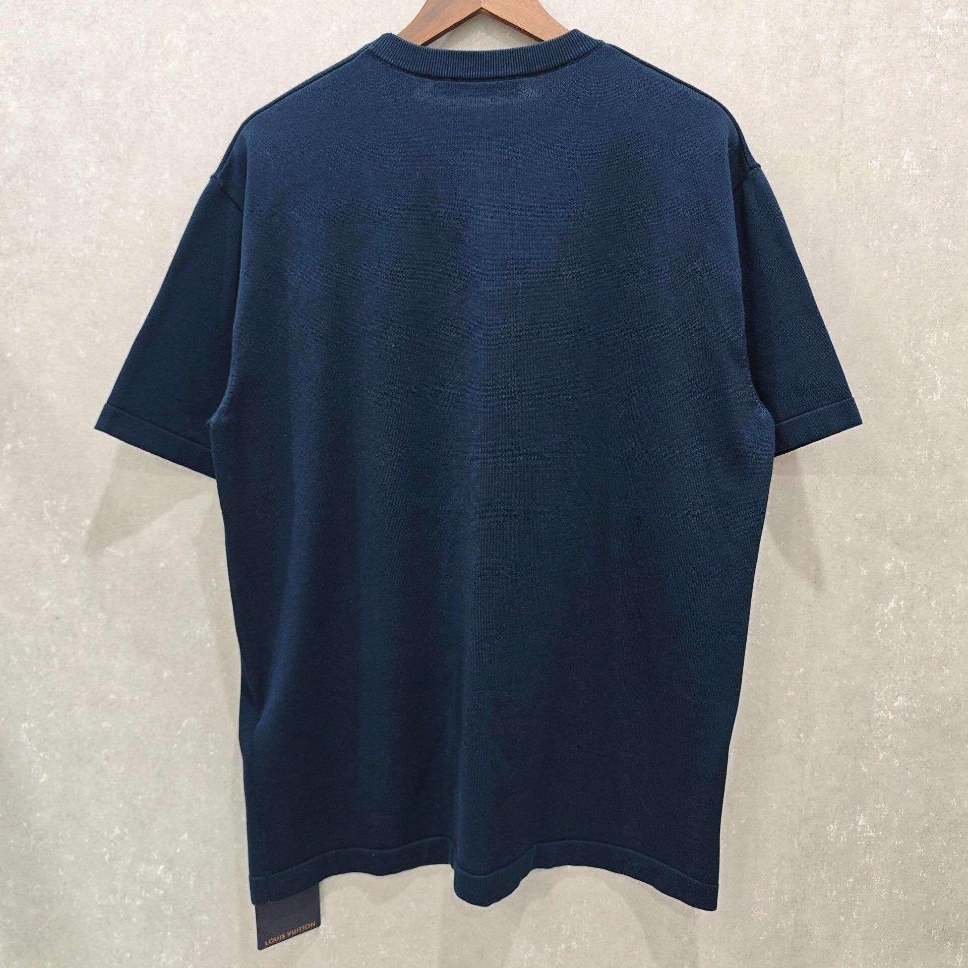 Louis Vuitton Louis Vuitton x Nigo Heart Logo Knit T-Shirt XL Size US XL / EU 56 / 4 - 3 Thumbnail